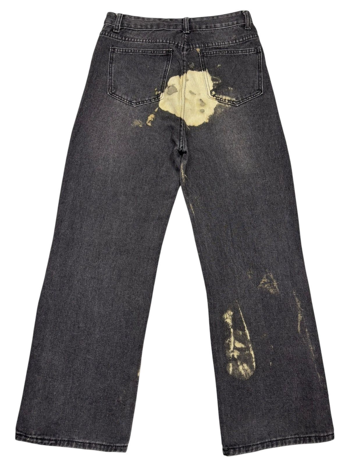 Helmut Lang This is HELMUT LANG Custom Made Baggy Jeans Distressed Size US 29 - 8 Thumbnail