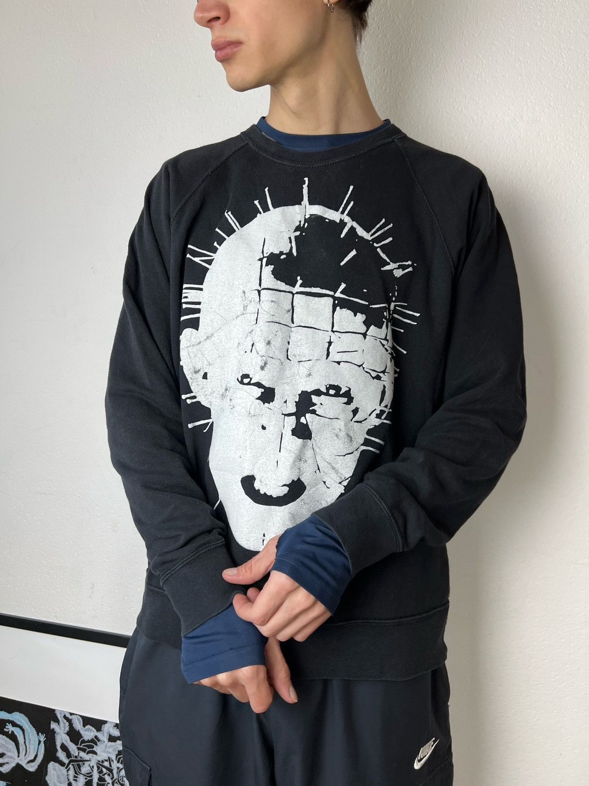 Expert Horror × Hellrazor Hellraiser sweatshirt vintage Size US M / EU 48-50 / 2 - 7 Thumbnail