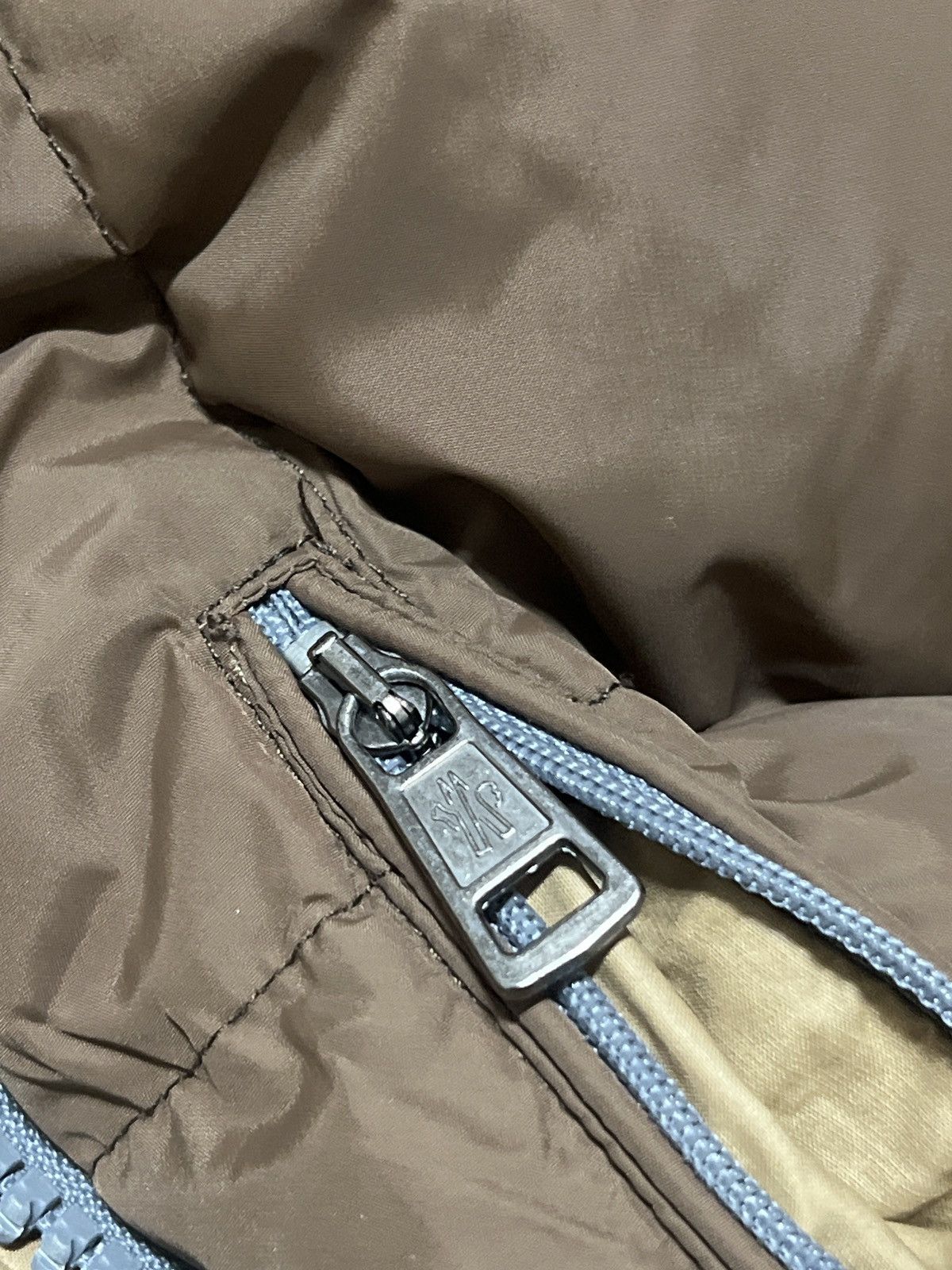 Moncler Grenoble Moncler Grenoble G32-003 Beige Wool Panel Parka Rare Vintage Size US M / EU 48-50 / 2 - 8 Thumbnail
