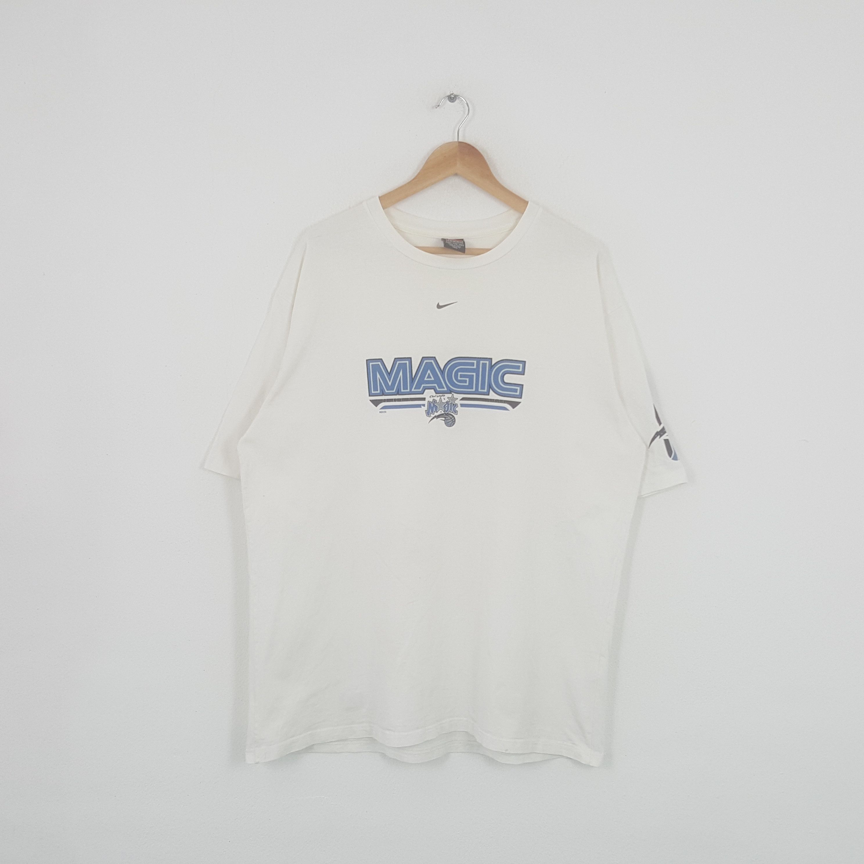 NBA × Nike × Vintage Vintage Nike MAGIC Orlando NBA Basketball T-shirt Size US XXL / EU 58 / 5 - 1 Thumbnail