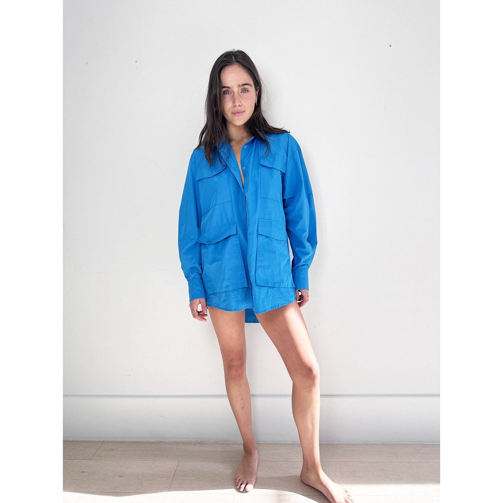 Paris Georgia Paris Georgia Oversized Shirt Size M / US 6-8 / IT 42-44 - 1 Thumbnail