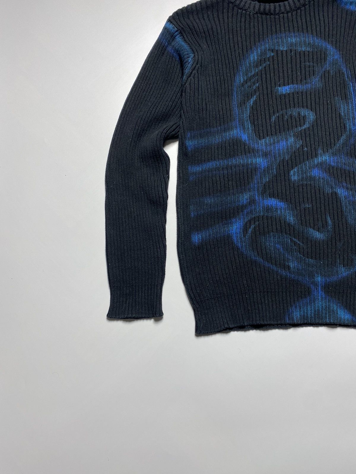 Japanese Brand × Seditionaries VINTAGE JOHN F.GEE Y2K AVANGARDE KNIT PRINTED PUNK SWEATER Size US M / EU 48-50 / 2 - 2 Thumbnail