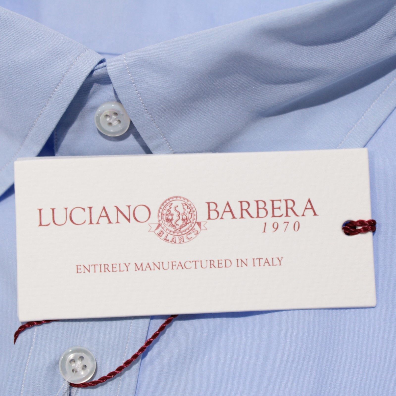 Luciano Barbera Luciano Barbera New with tags Shirt Size XL US In Blue Size US XL / EU 56 / 4 - 2 Thumbnail