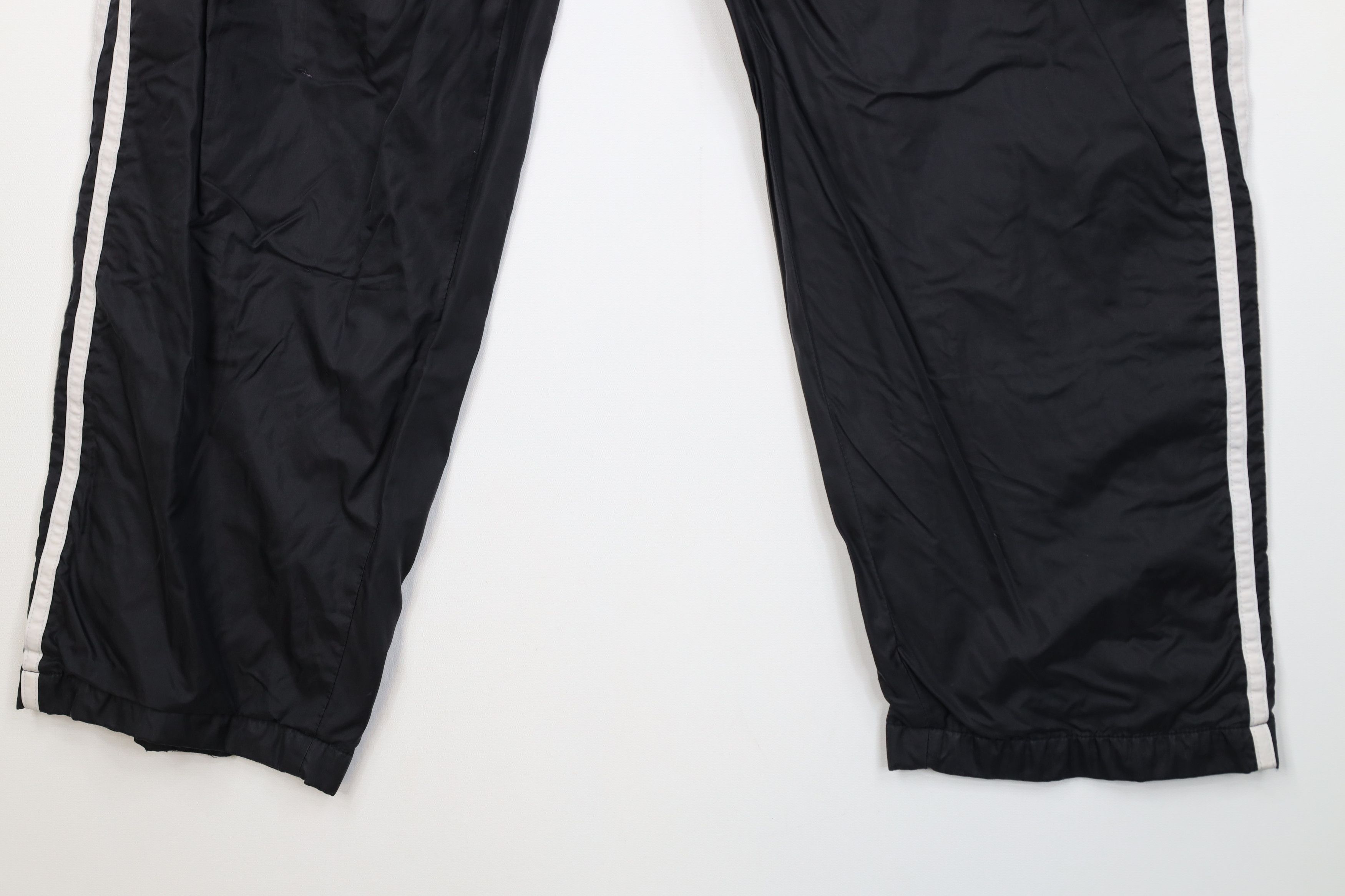 Adidas Vintage Y2K Adidas Lined Tearaway Windbreaker Pants Black Size US 36 / EU 52 - 4 Thumbnail