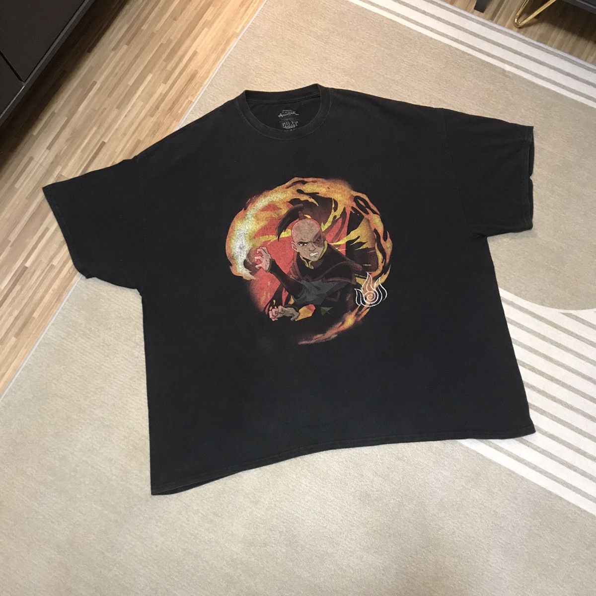 Cartoon Network CARTOON AVATAR THE LAST AIRBENDER FIRE NATION RARE TEE Size US XXL / EU 58 / 5 - 1 Thumbnail