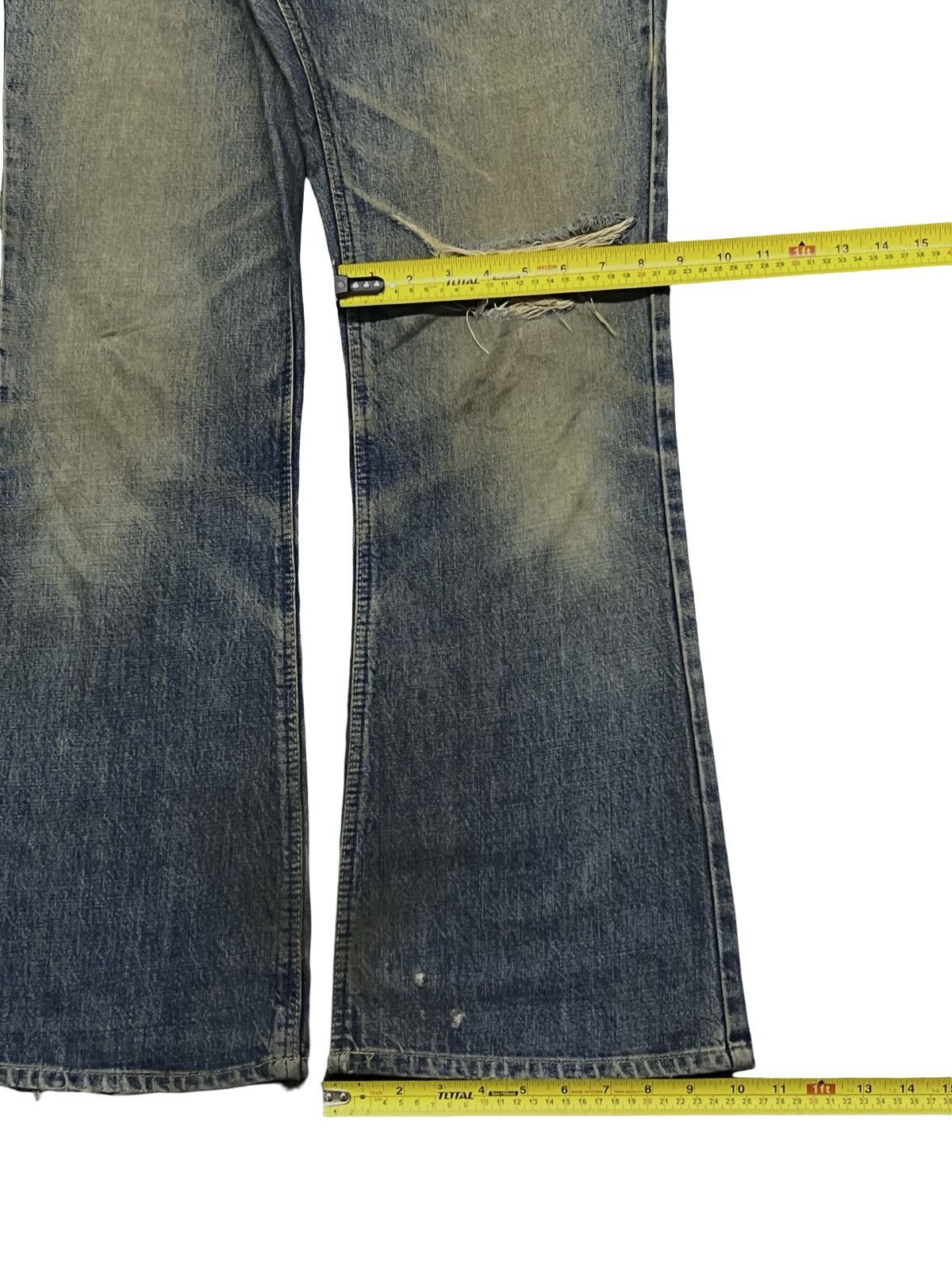 Lee Vintage Lee Riders Japan - Faded Dirty Mud Wash Denim - W31 Size US 31 - 17 Thumbnail