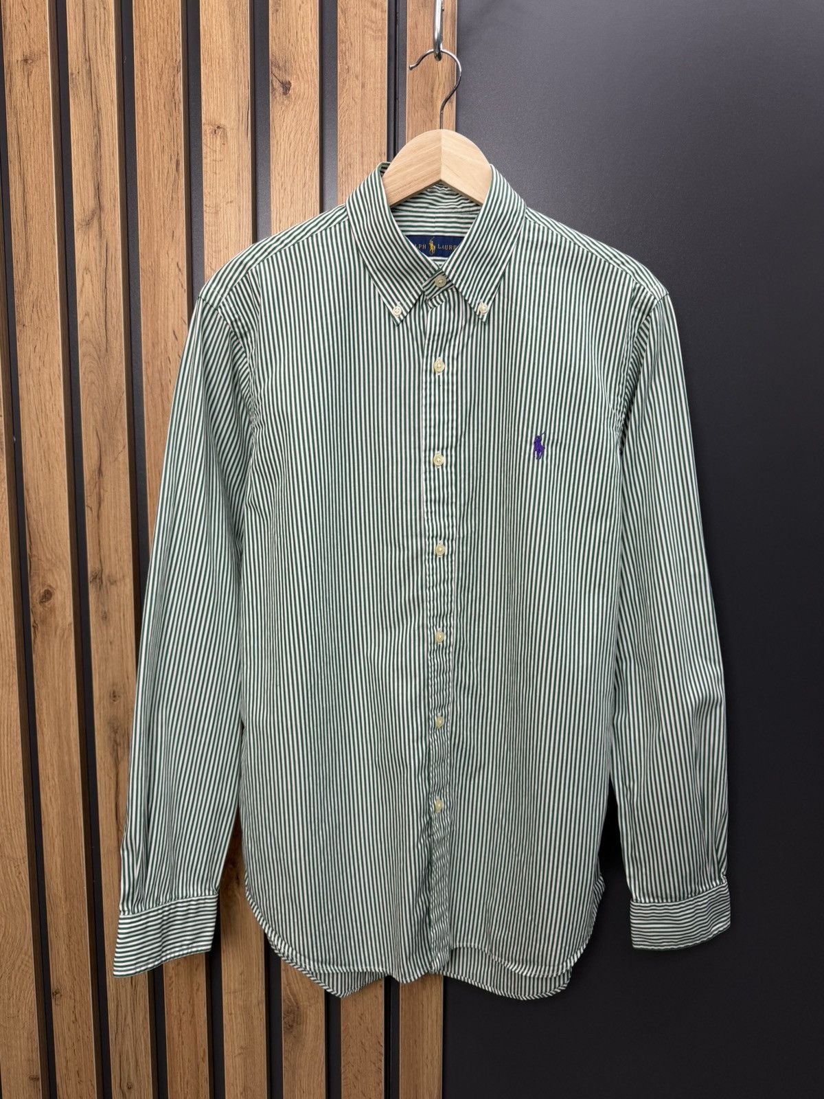 Polo Ralph Lauren Polo Ralph Lauren Striped Button Down Shirt Size M Custo Fit Size US M / EU 48-50 / 2 - 1 Thumbnail