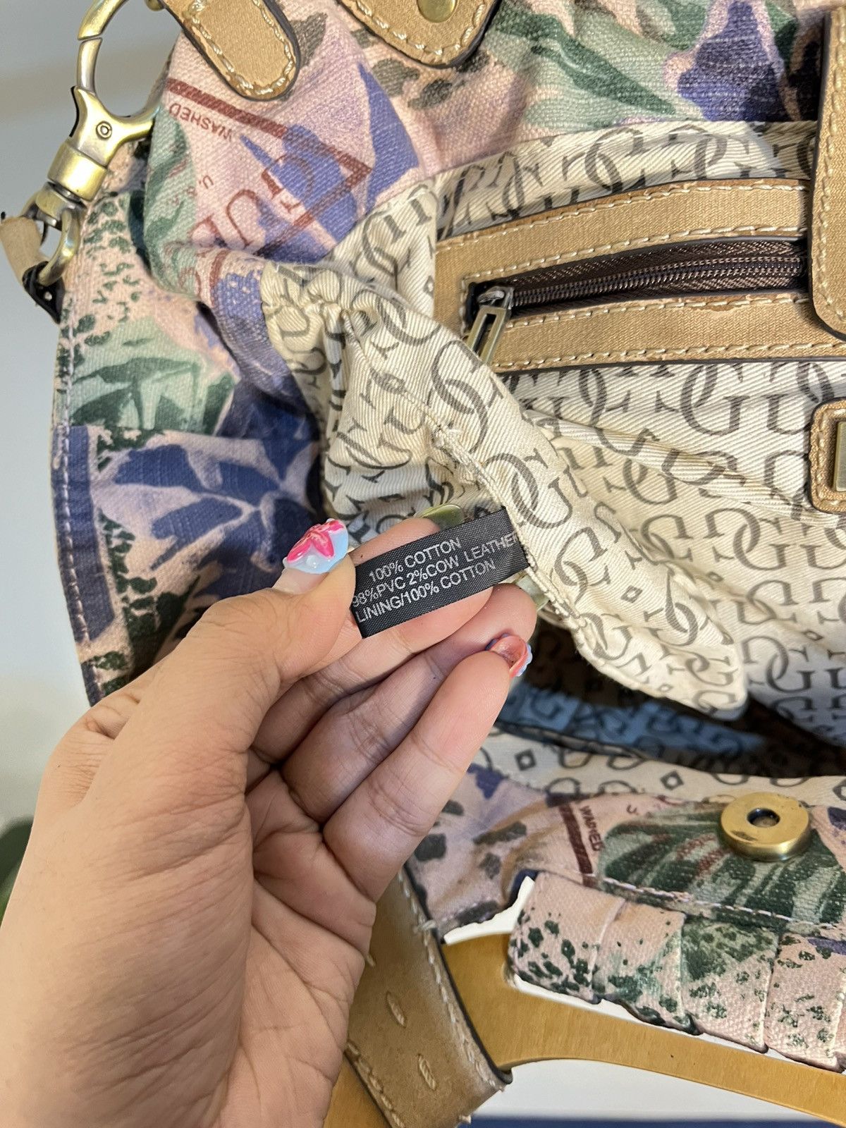 Guess Guess purse multi color majority Size ONE SIZE - 11 Thumbnail