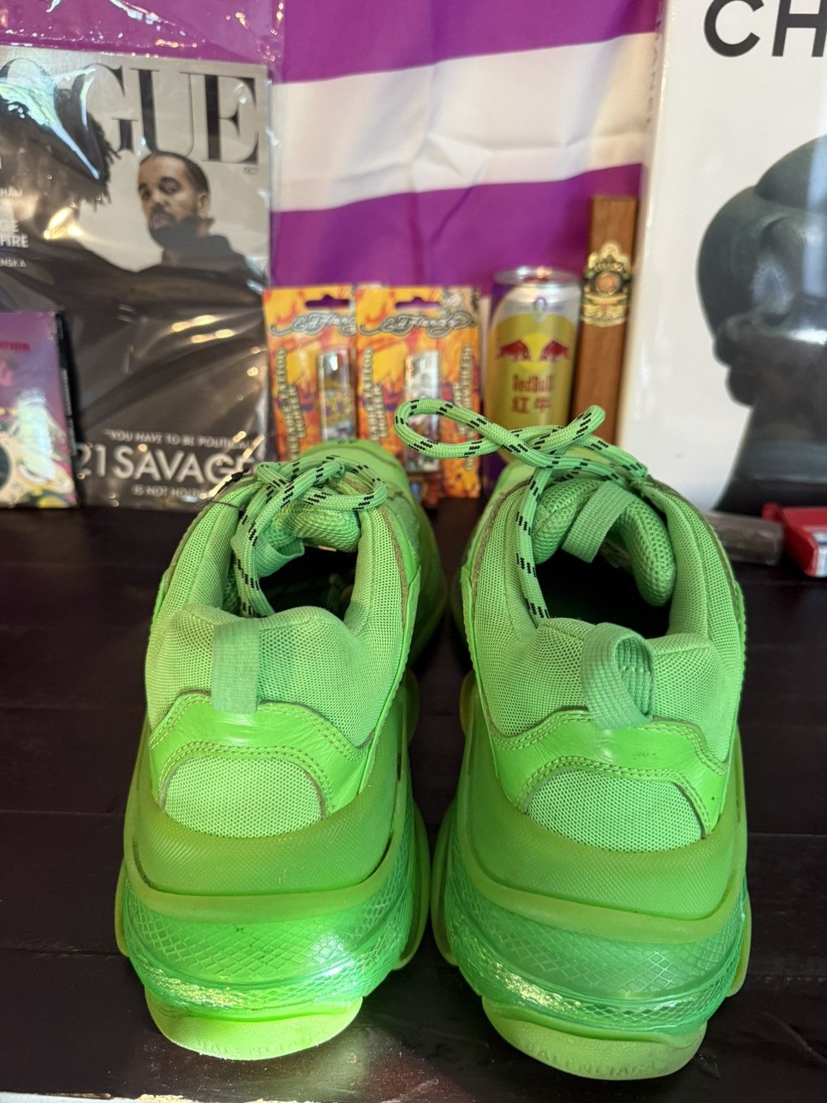 Balenciaga Green Balenciaga triple S size 10 great condition Size US 10 / EU 43 - 6 Thumbnail