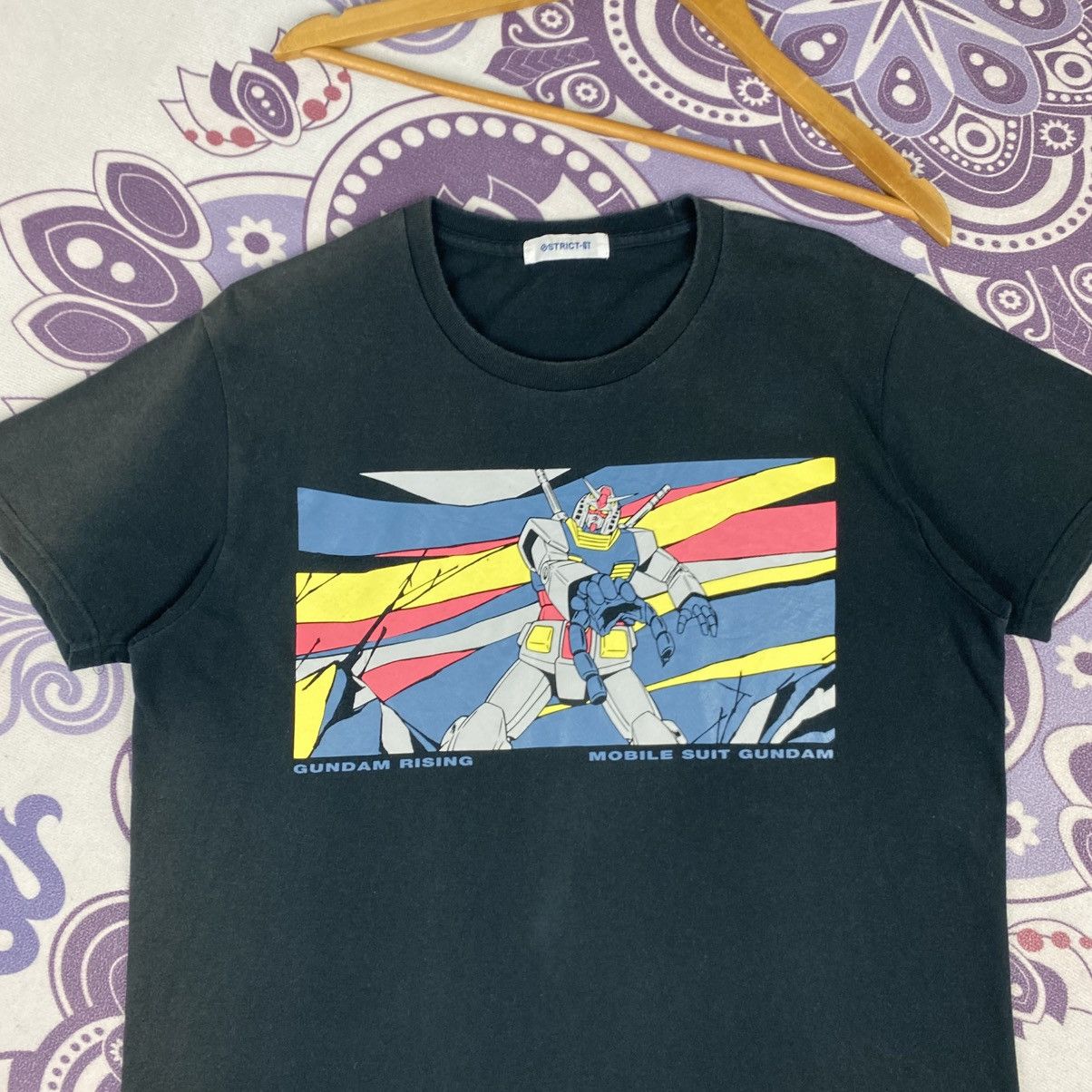 Vintage Rare🔥Vintage Sun Faded Gundam Rising Shirt Anime Size US L / EU 52-54 / 3 - 4 Thumbnail