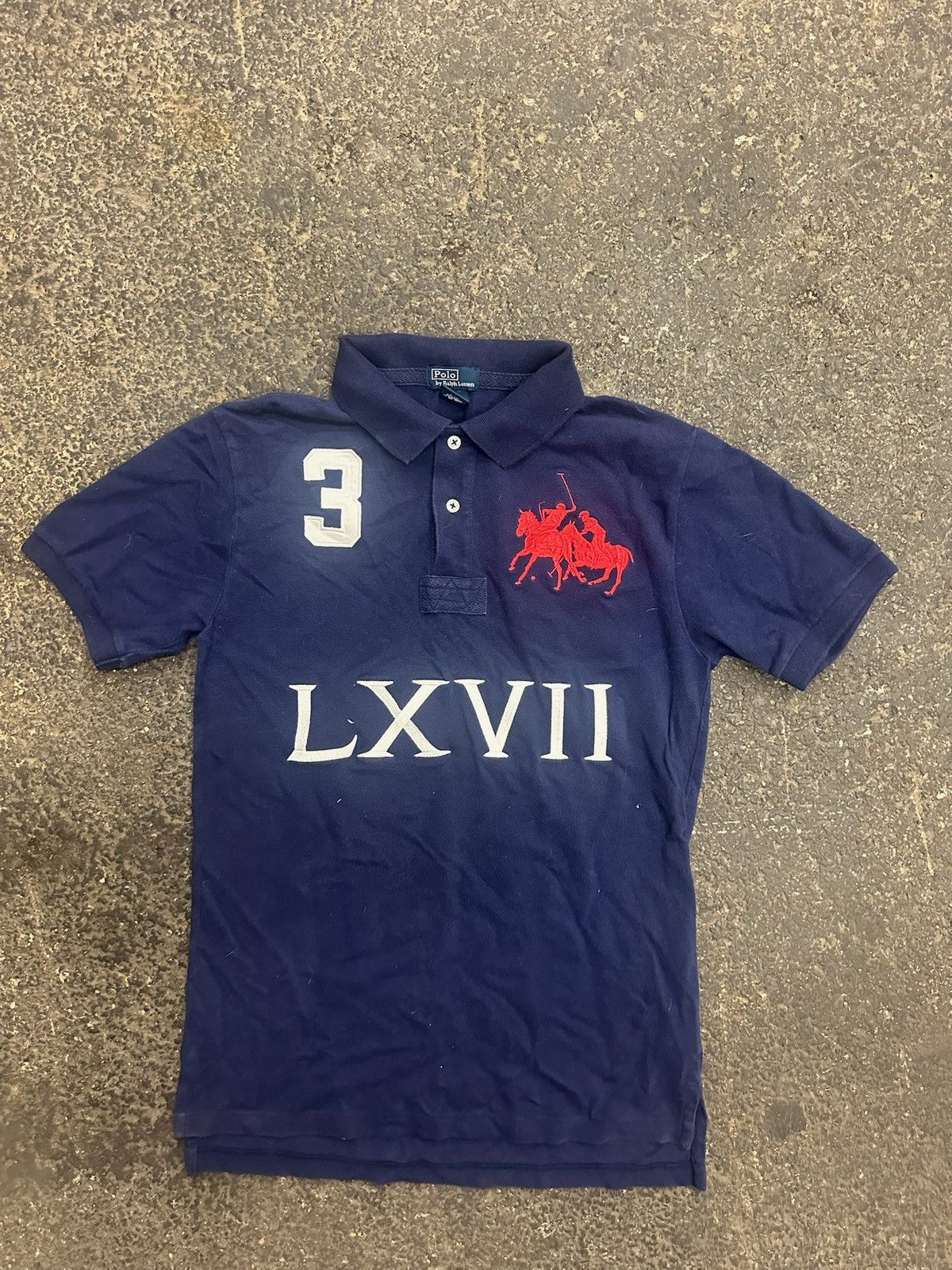 Polo Ralph Lauren Y2K big pony polo shirt rugby Size US M / EU 48-50 / 2 - 1 Thumbnail