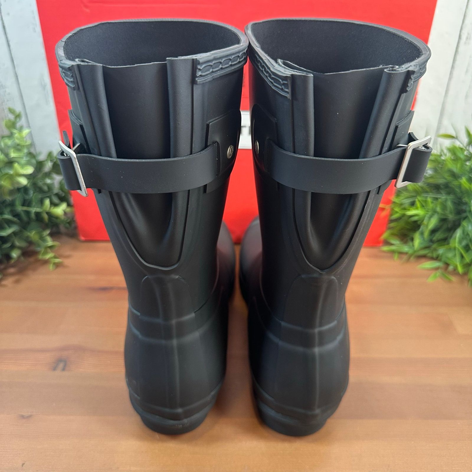 Hunter Hunter Original Back Adjustable Short Rain Boots Size 10 Size US 10 / IT 40 - 7 Thumbnail