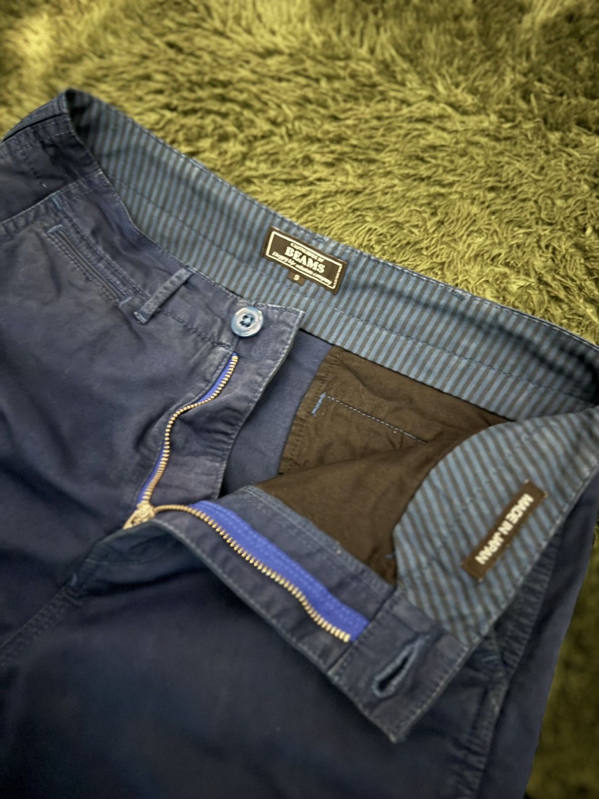 Beams Japan [S] BEAMS JAPAN straight fit chino pants made in japan Size US 30 / EU 46 - 8 Thumbnail