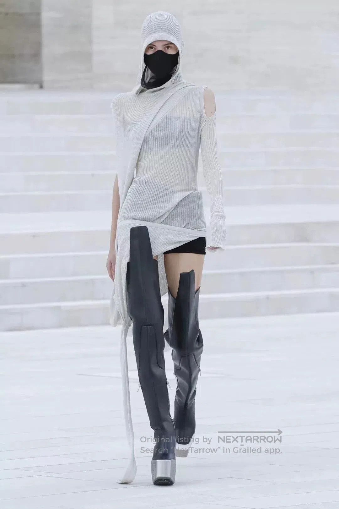 Rick Owens Rick Owens FW21 Banana Irregular Knit Top. Size US M / EU 48-50 / 2 - 4 Thumbnail