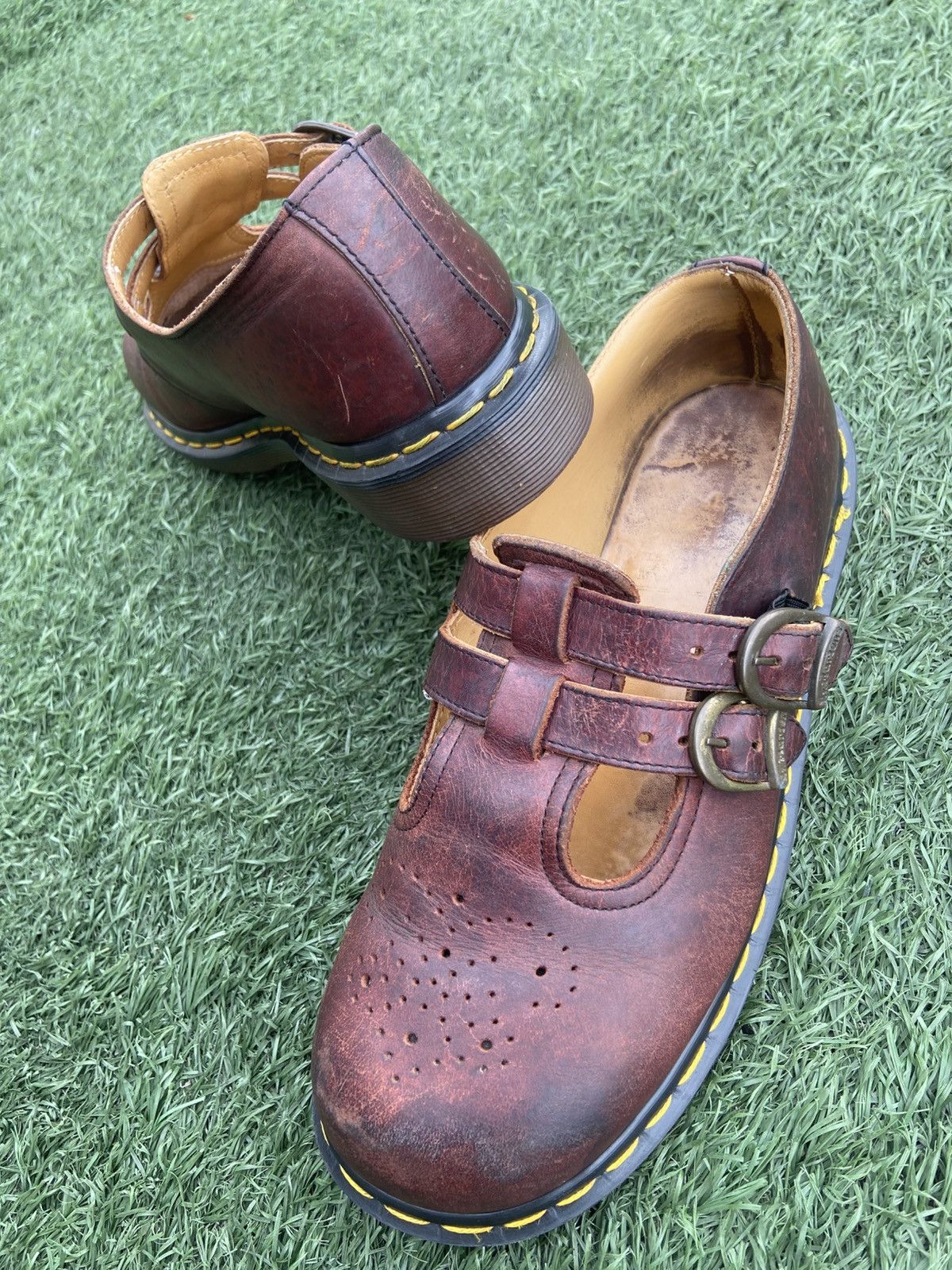 Dr. Martens Dr Martens Double Strap Maryjane Shoes Size 7 Size US 7 / EU 40 - 9 Thumbnail