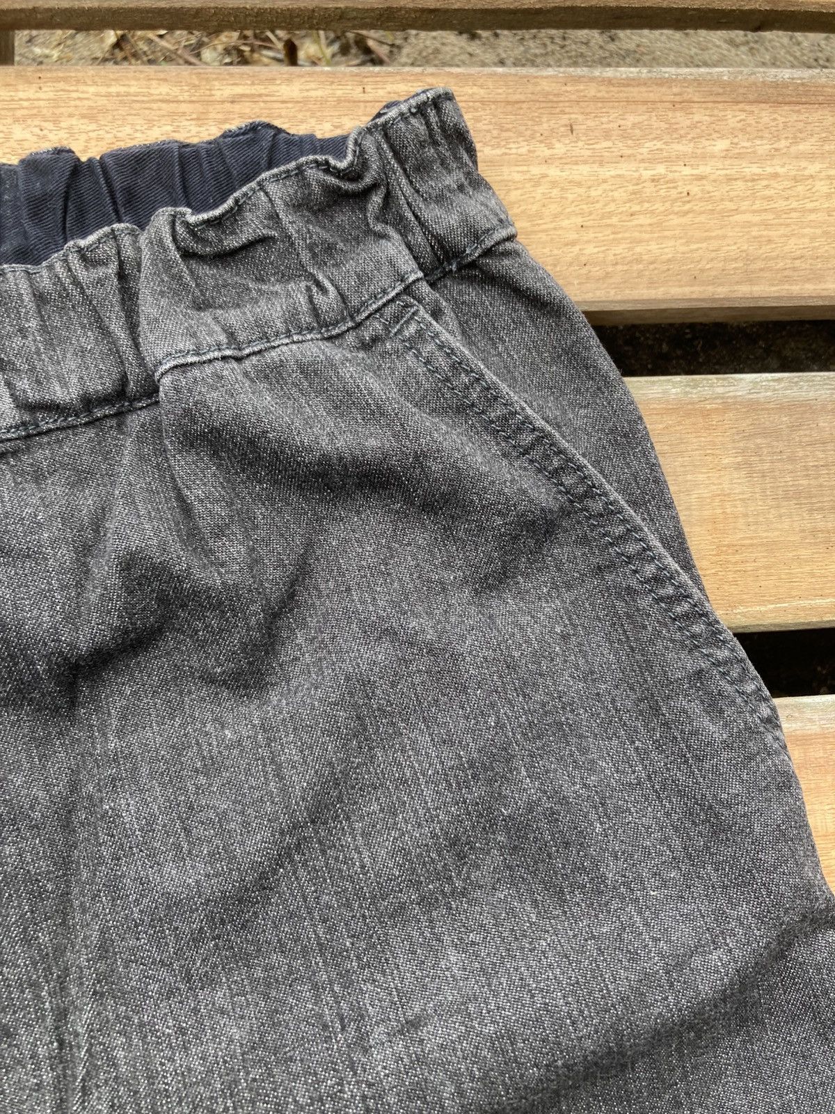 Issey Miyake Plantation 1 Mile Grey Black Ankle Pants Size US 32 / EU 48 - 8 Thumbnail