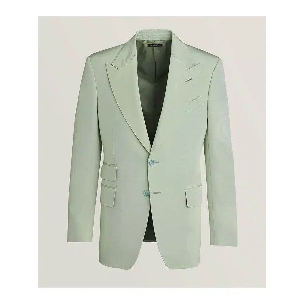Tom Ford o1loc1c0325 JLEP02 Shelton Single Breasted Jacket Size US M / EU 48-50 / 2 - 1 Thumbnail