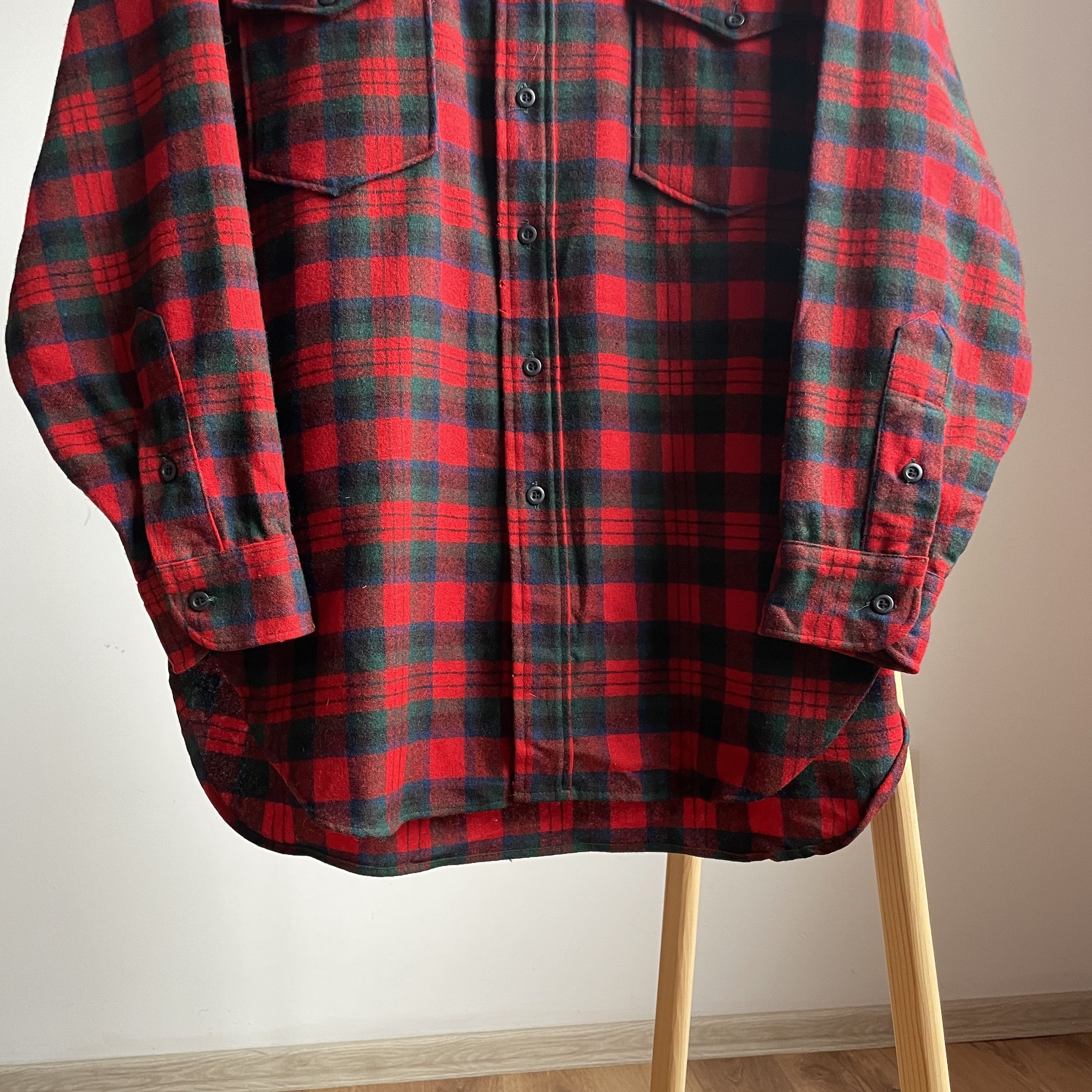 Pendleton Pendleton USA Vintage 70's 80's Macduff Tartan Wool Shirt Size US L / EU 52-54 / 3 - 5 Thumbnail