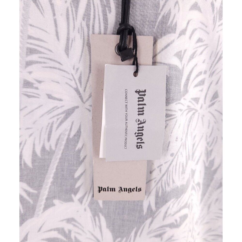 Palm Angels Palm Angels Allover Palm Print Pullover Shirt Size 48 M Ove Size US M / EU 48-50 / 2 - 7 Thumbnail