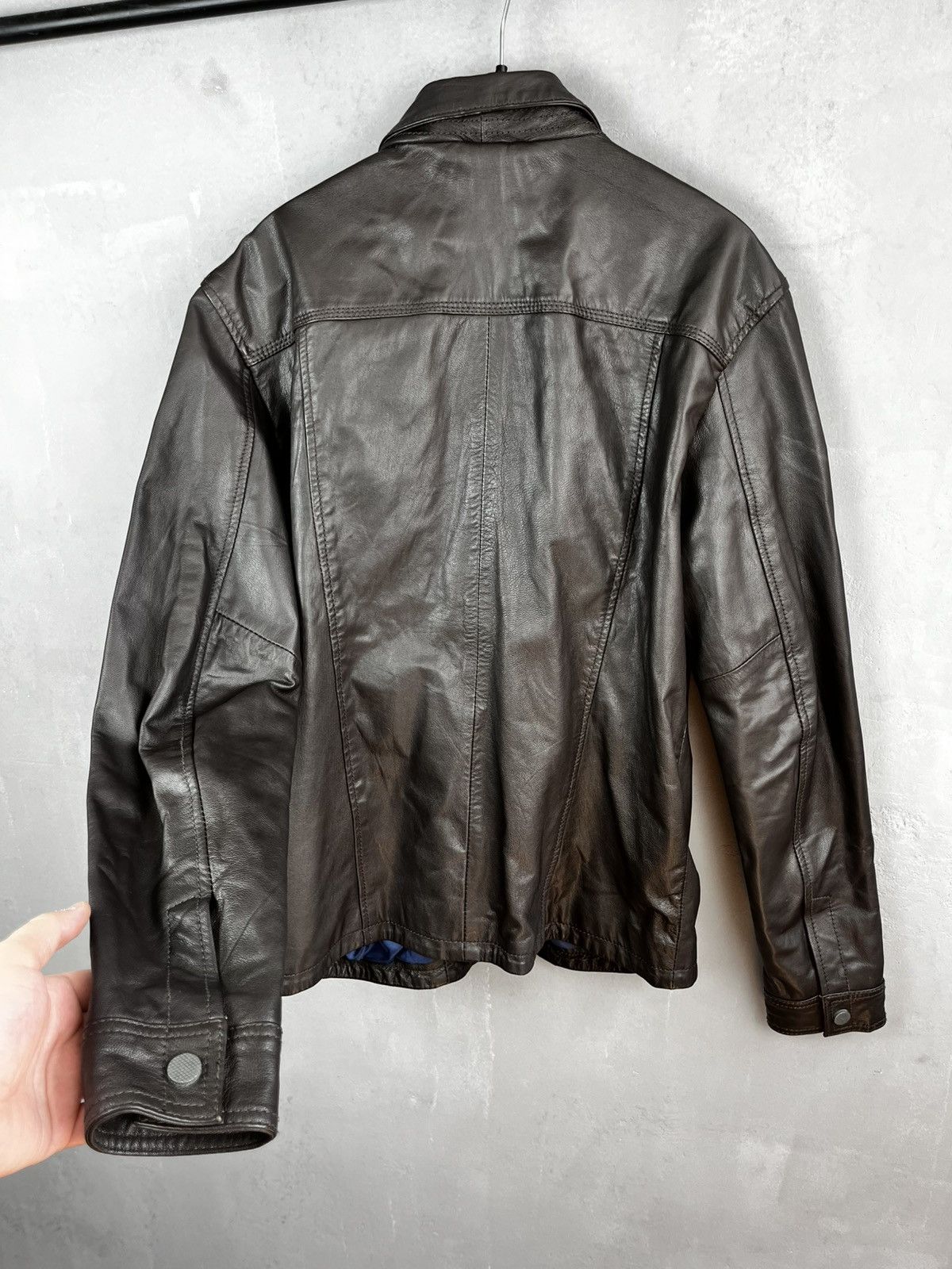 Japanese Brand × Leather × Superdry Superdry leather jacket Size US XL / EU 56 / 4 - 11 Thumbnail