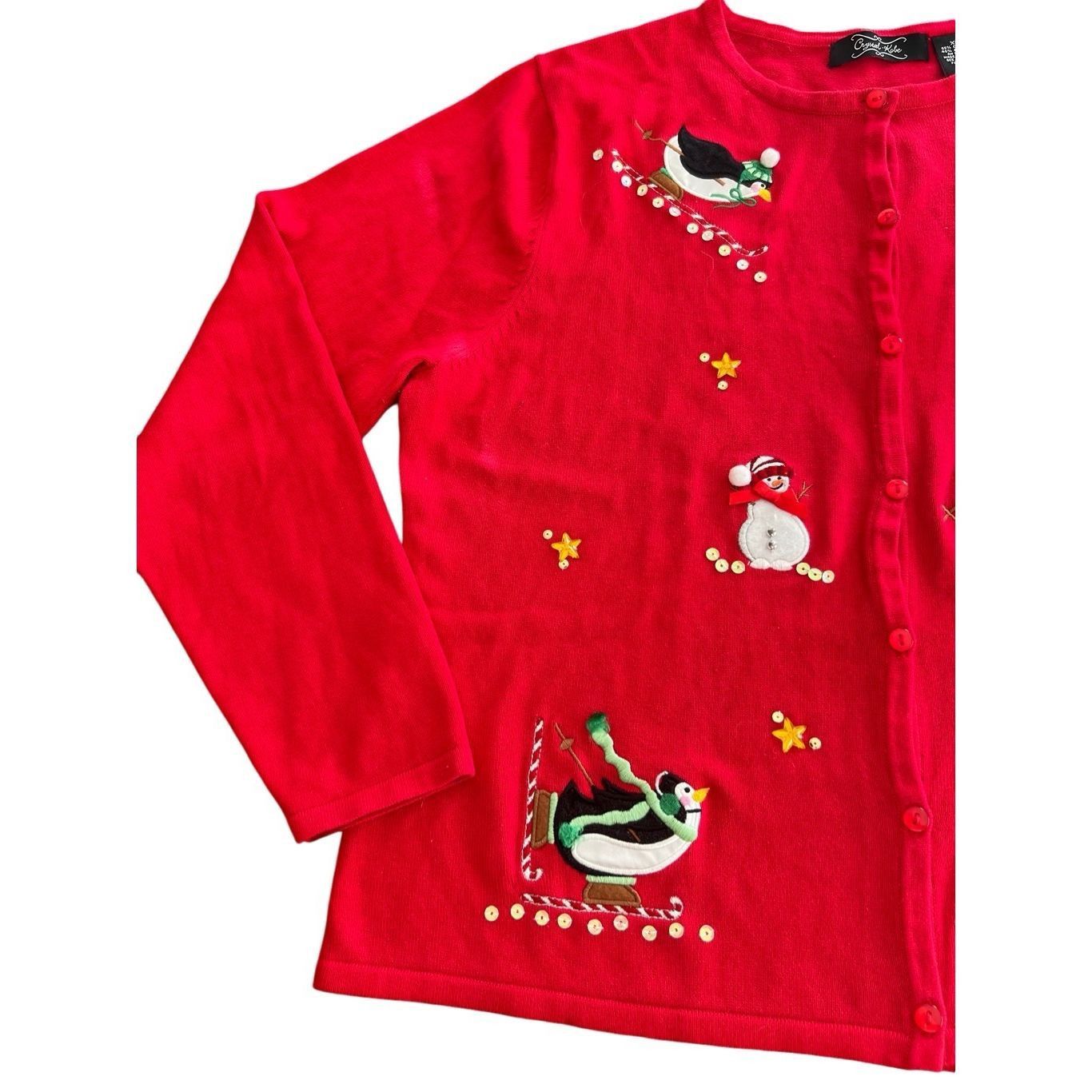 Vintage Crystal Kobe Ugly Christmas sweater size XL Size XL / US 12-14 / IT 48-50 - 2 Thumbnail
