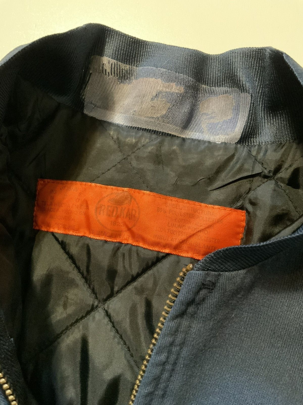 Red Kap Red Kap Farmer John Quilted Lined Navy Employee Work Jacket Size US S / EU 44-46 / 1 - 3 Thumbnail