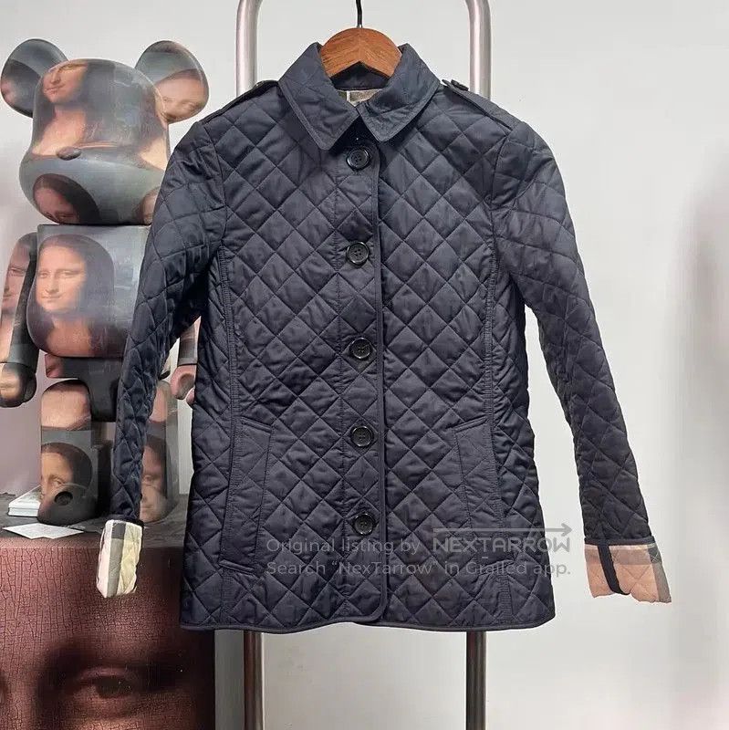 Burberry Burberry Black Quilted Women's Down Jacket. Size XS / US 0-2 / IT 36-38 - 1 Thumbnail
