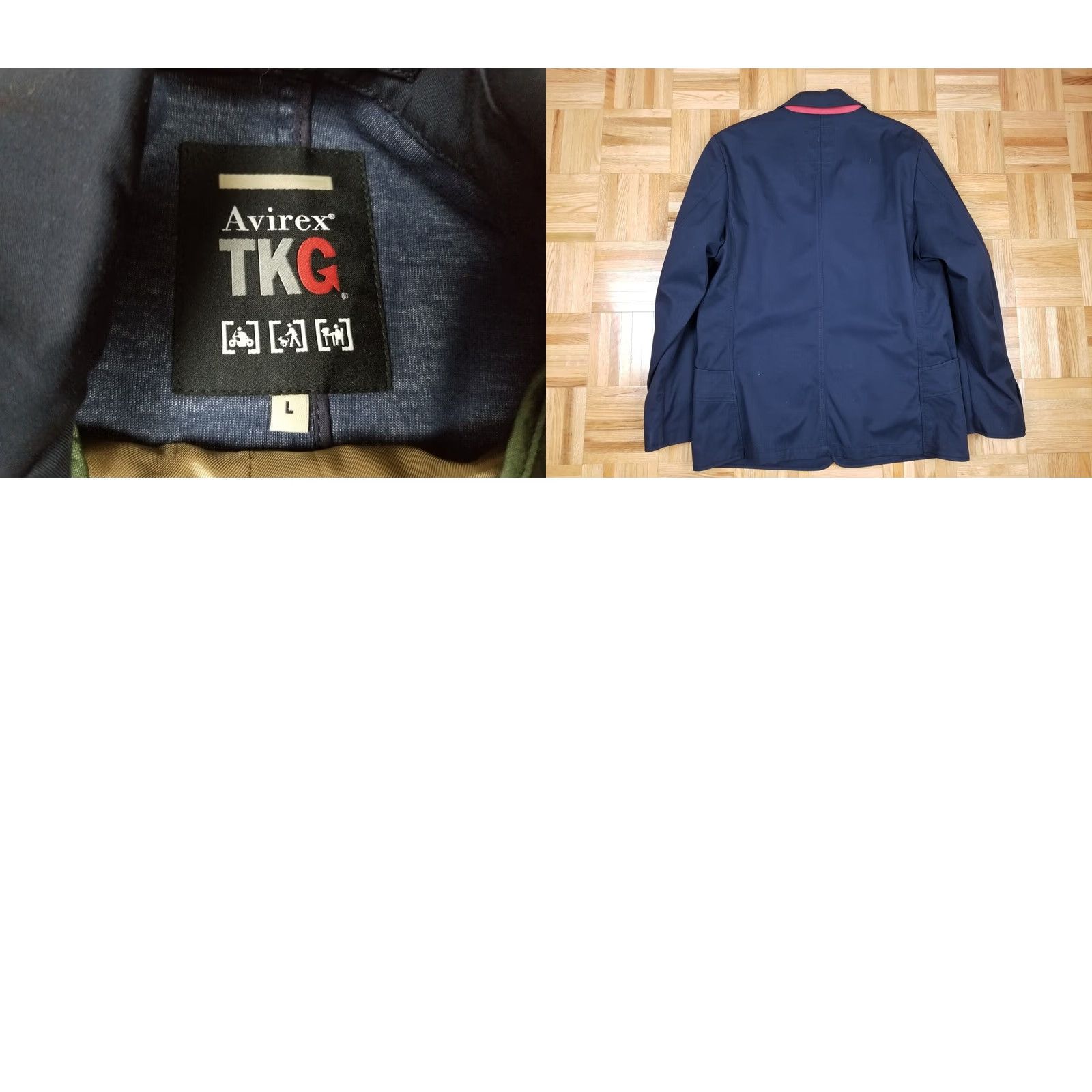 Avirex VINTAGE AVIREX SHIRT NAVY MINTY WINDSTOPPER LINED FULL BUTTON 30' 1900s-1990s Mens Size US L / EU 52-54 / 3 - 8 Thumbnail