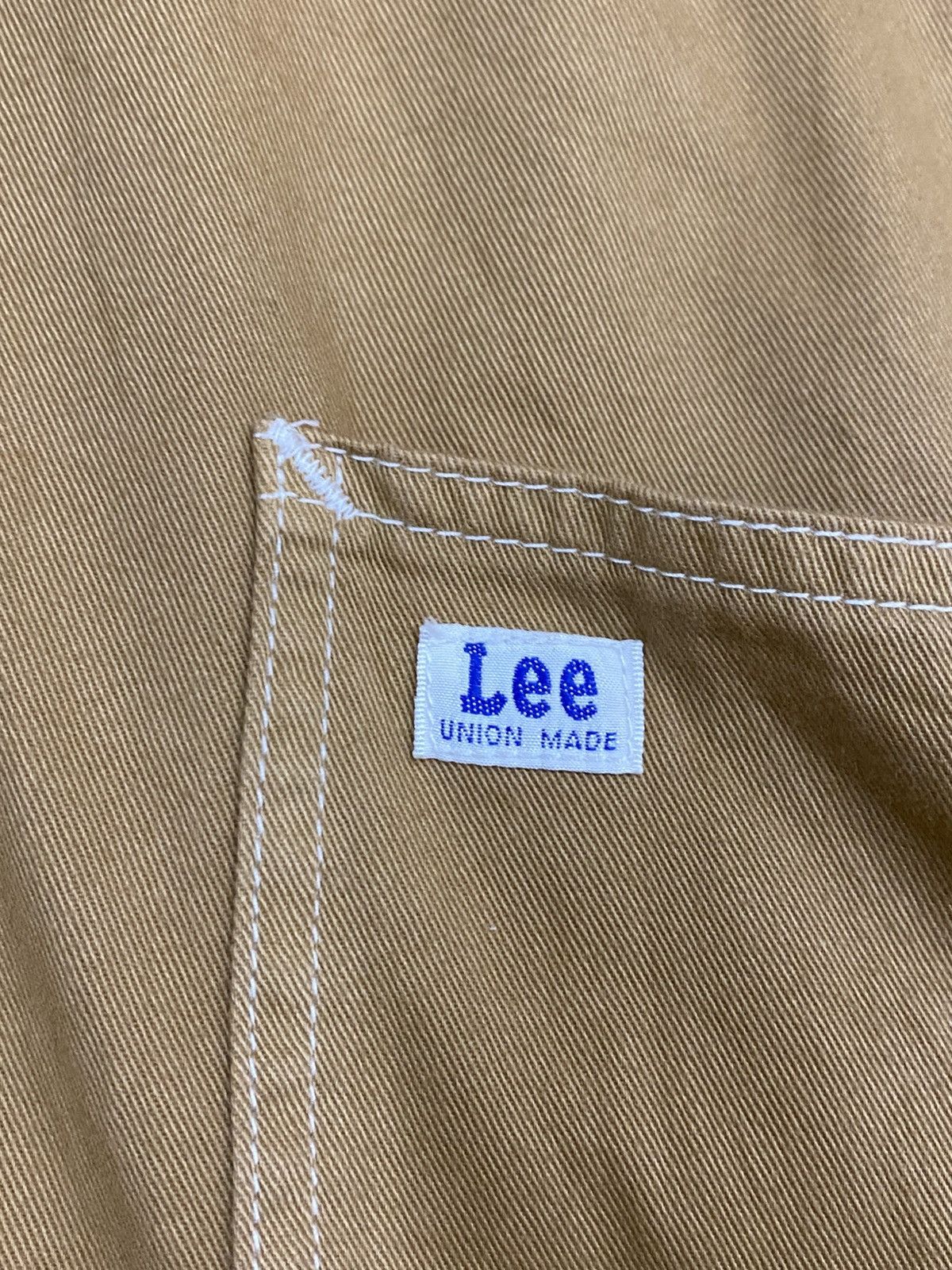 Lee Vintage Lee Sanforized Chore Jacket - Brown Workwear Shirt Size US L / EU 52-54 / 3 - 9 Thumbnail