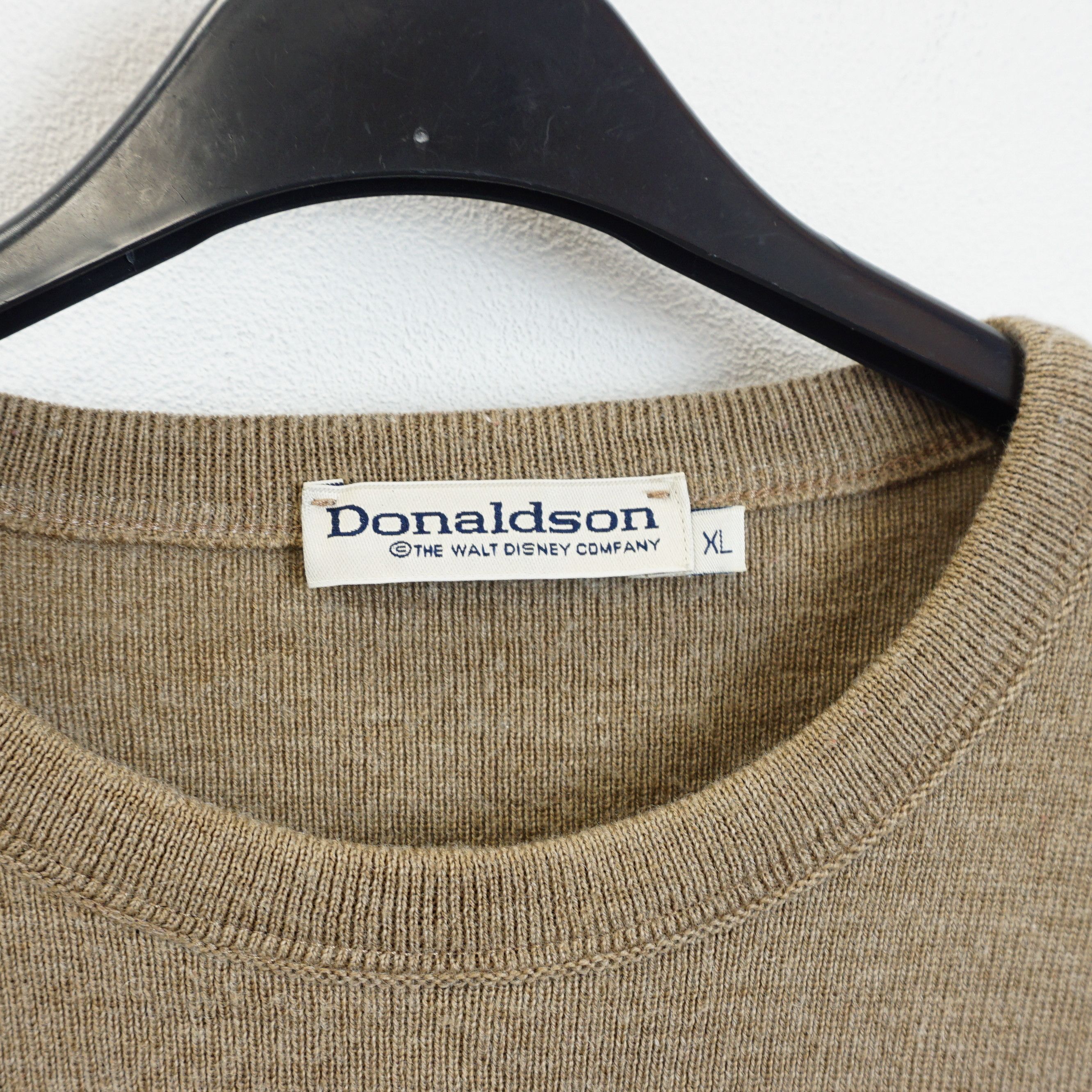 Disney × Vintage 1990's Donaldson Archive Embroidery Sweater Size XL / US 12-14 / IT 48-50 - 2 Thumbnail