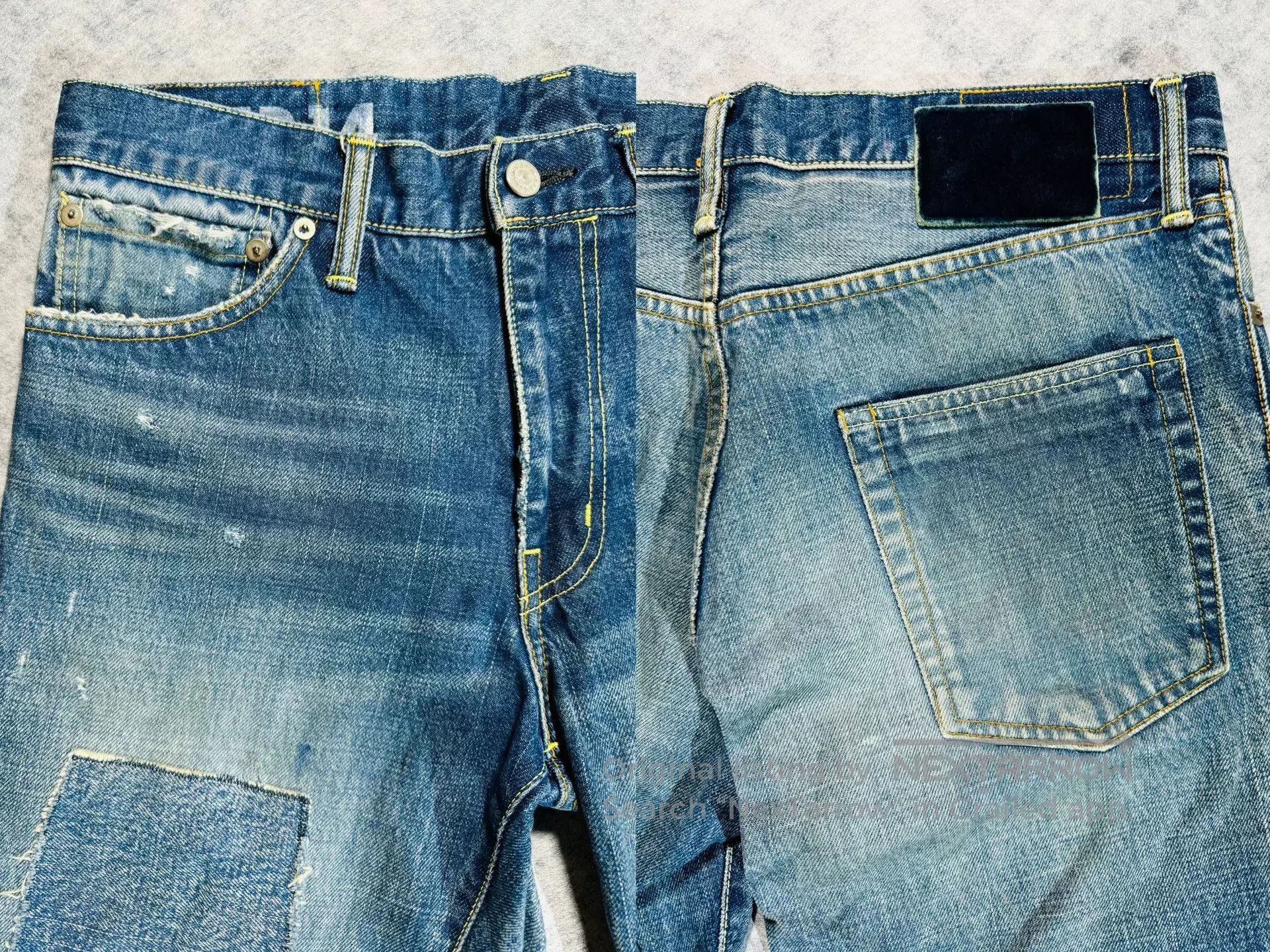Visvim visvim social sculpture distressed denim jeans. Size US 26 / EU 42 - 4 Thumbnail