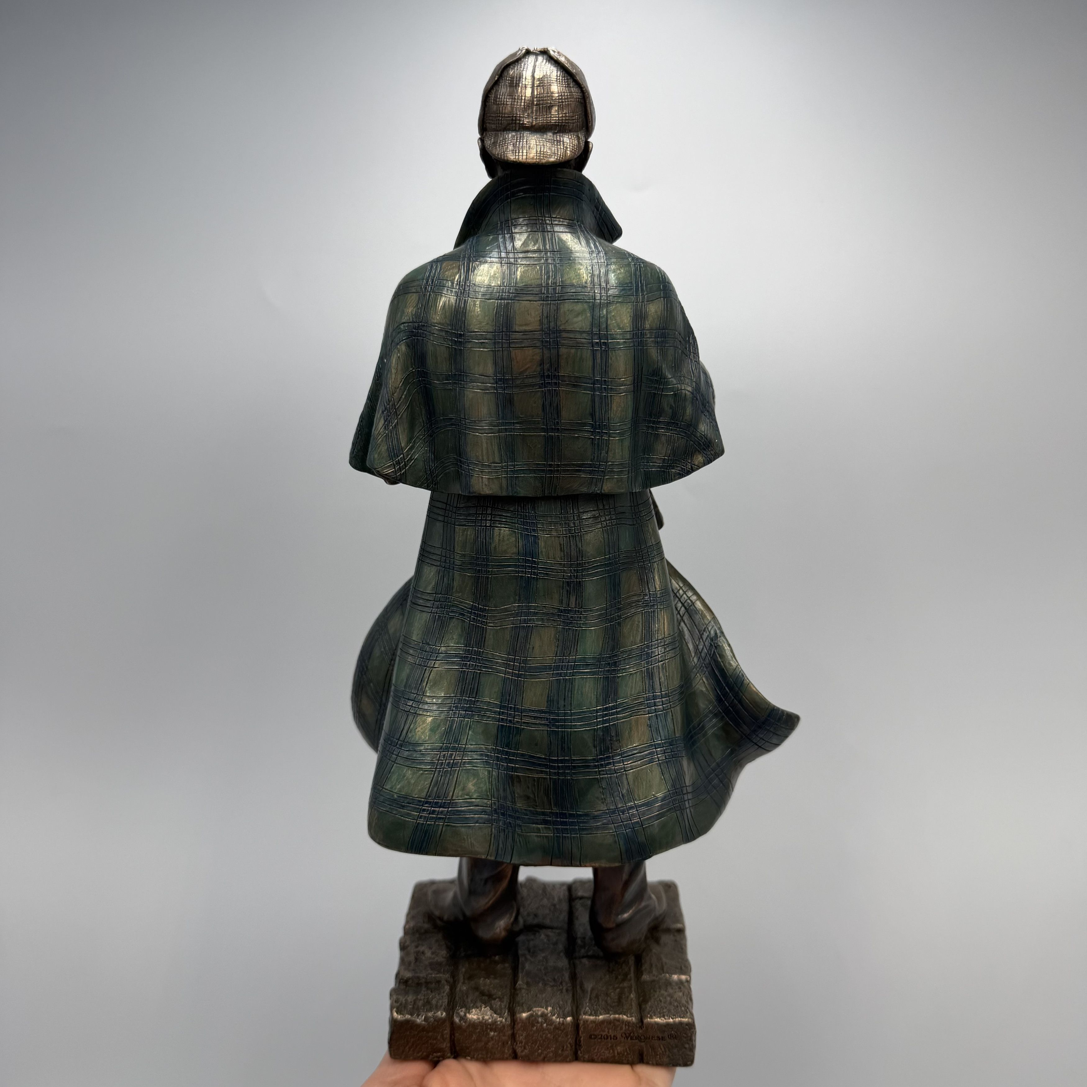 Other Sherlock Holmes Statue Bronze Finish Detective Figurine 27cm Size ONE SIZE - 9 Thumbnail