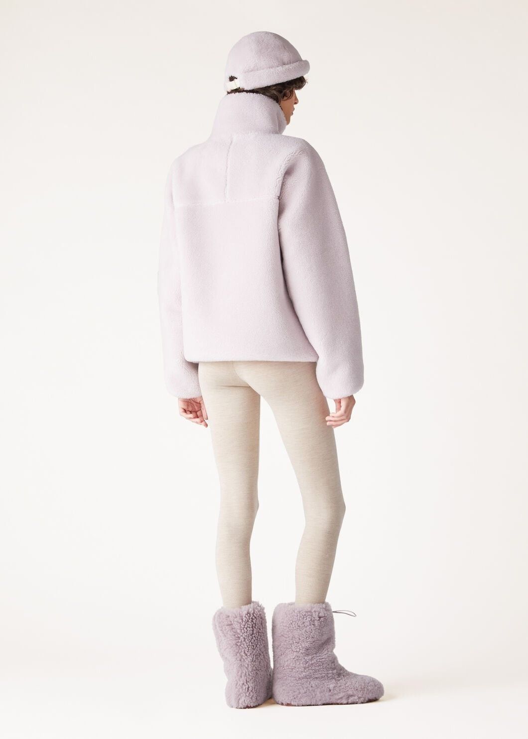 Loro Piana o1w1db10825 FAO7952 Brayden Blouson Jacket in Lilac Size S / US 4 / IT 40 - 5 Thumbnail