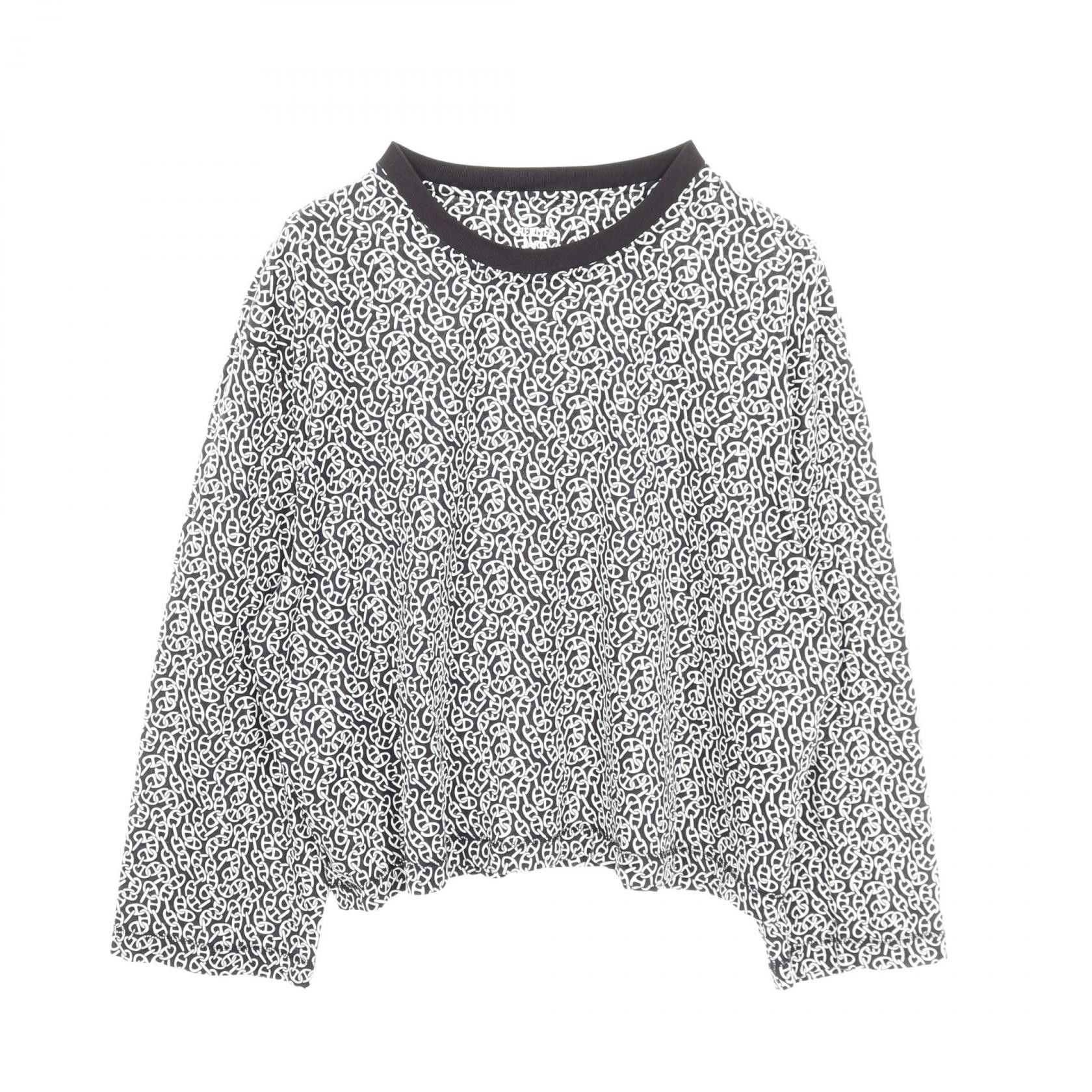Hermes Hermes Hermes Naoussa Chaine Cotton Top Textile Tops DUTY FREE for USA Size ONE SIZE - 1 Thumbnail