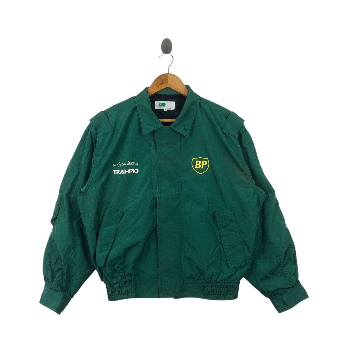 BP. × Vintage Vintage BP MOTORSPORT CLUB Racing Trampio Bomber Jacket Size US M / EU 48-50 / 2 - 2 Thumbnail