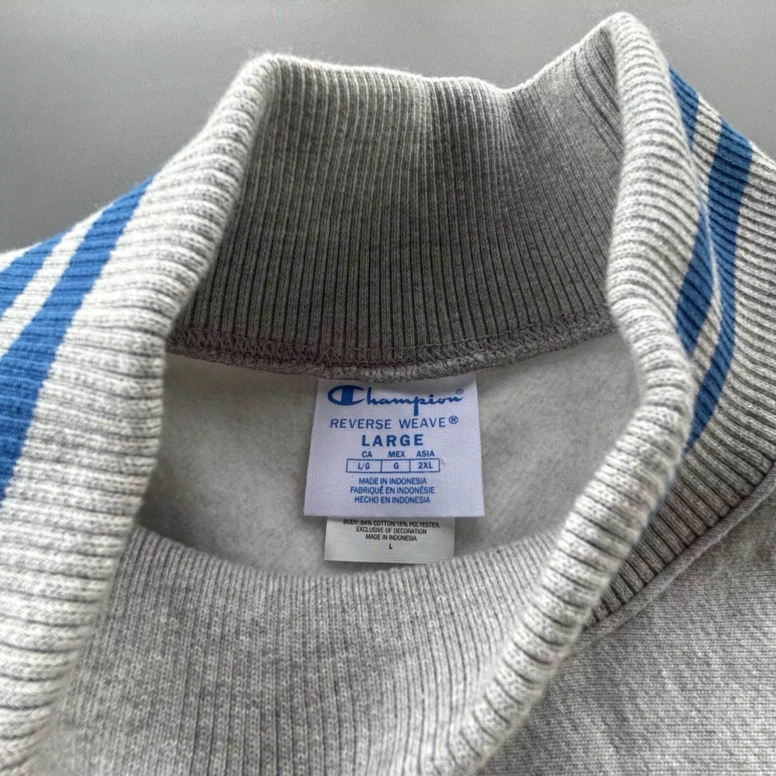 Champion Champion Reverse Weave Sweater Mens L Gray Size US L / EU 52-54 / 3 - 3 Thumbnail