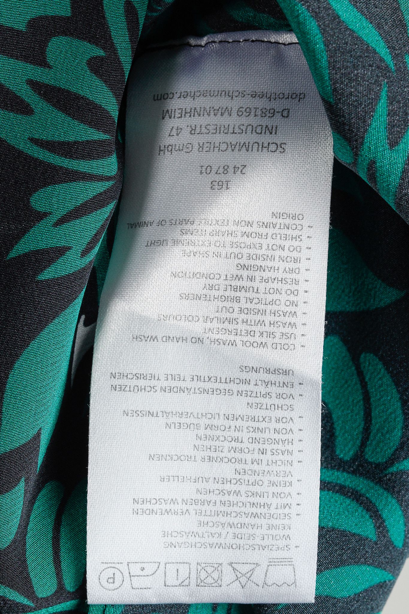 DOROTHEE SCHUMACHER Dorothee Schumacher Botanical Silk Collar & Cuff Blouse Size S / US 4 / IT 40 - 10 Thumbnail