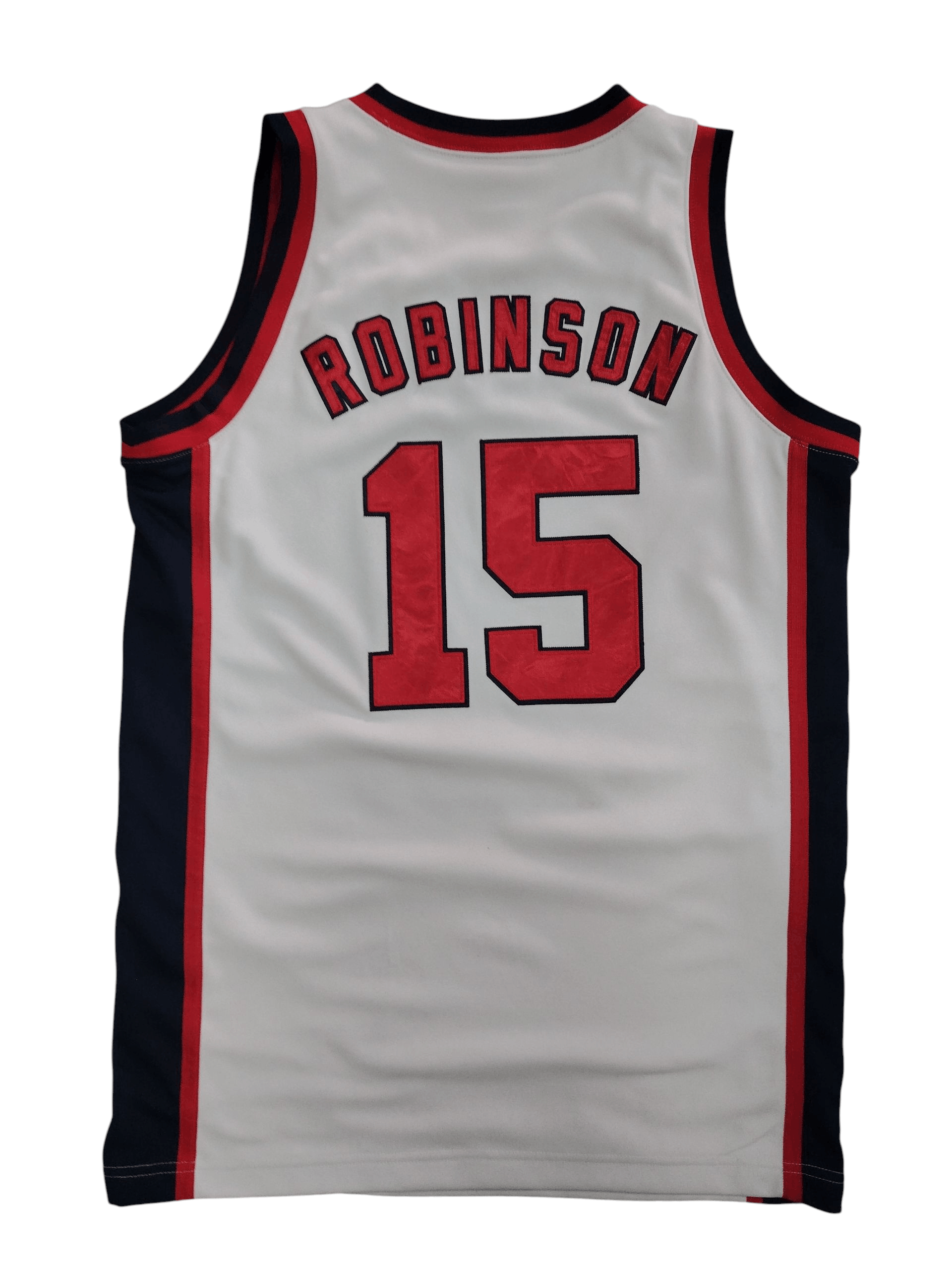 NBA Vintage Nike 1988 USA Olympics David Robinson Basketball NBA Size US M / EU 48-50 / 2 - 2 Thumbnail