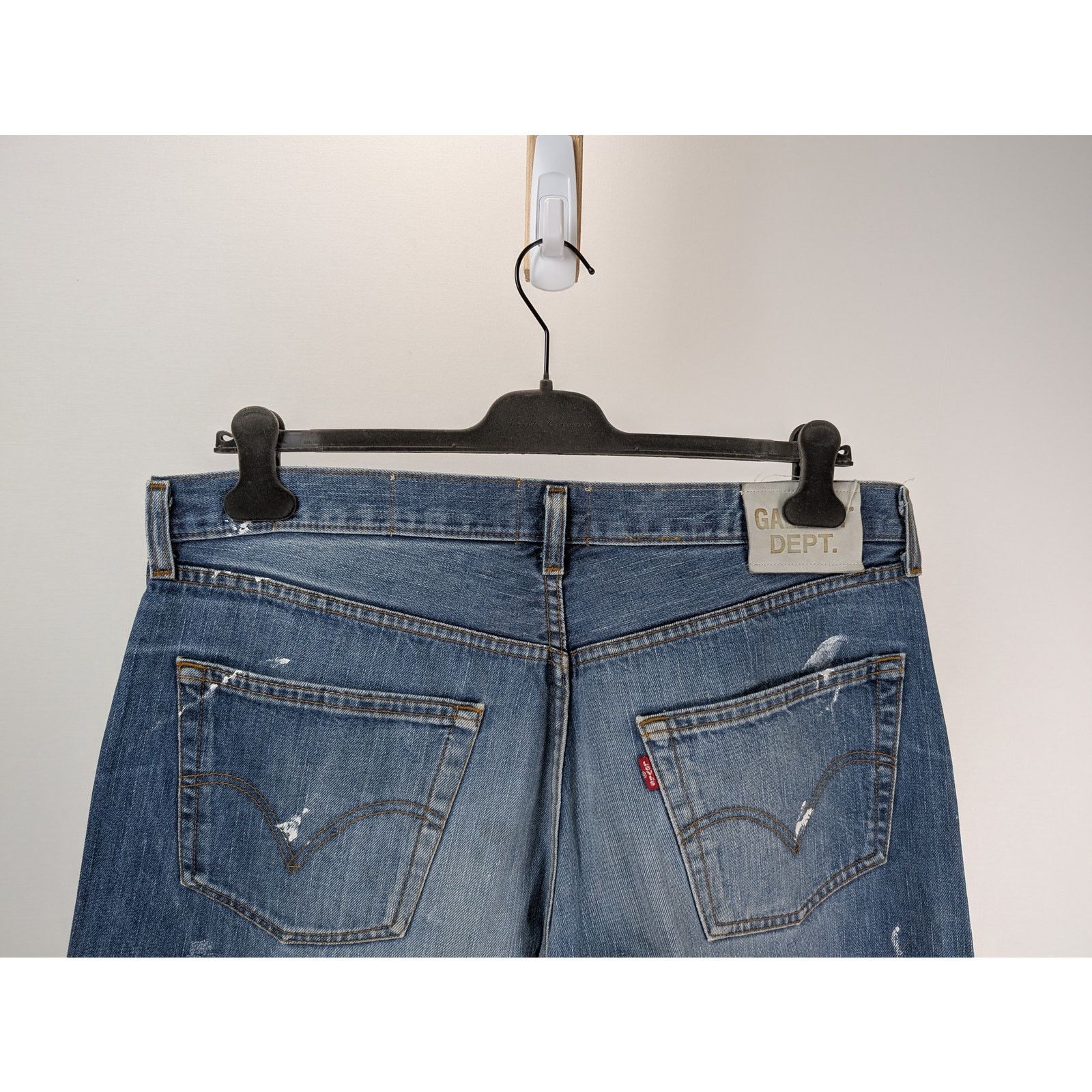 Gallery Dept. o1rshd1 Cropped Denim Jean in Blue Size US 36 / EU 52 - 11 Thumbnail