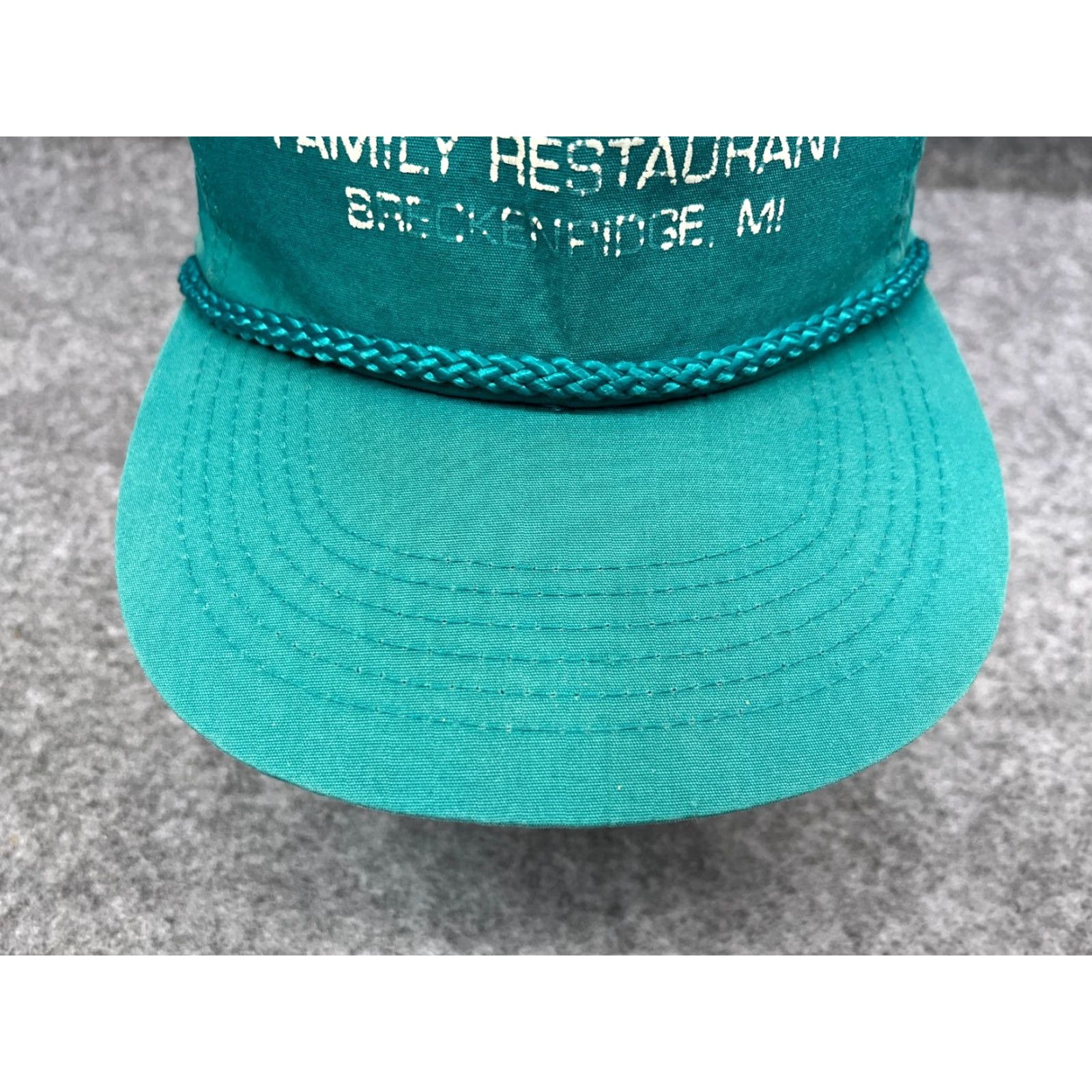 Vintage Whitney's Family Restaurant Hat Cap SnapBack Adult One Size Blue Polyester Hatch Size ONE SIZE - 3 Thumbnail