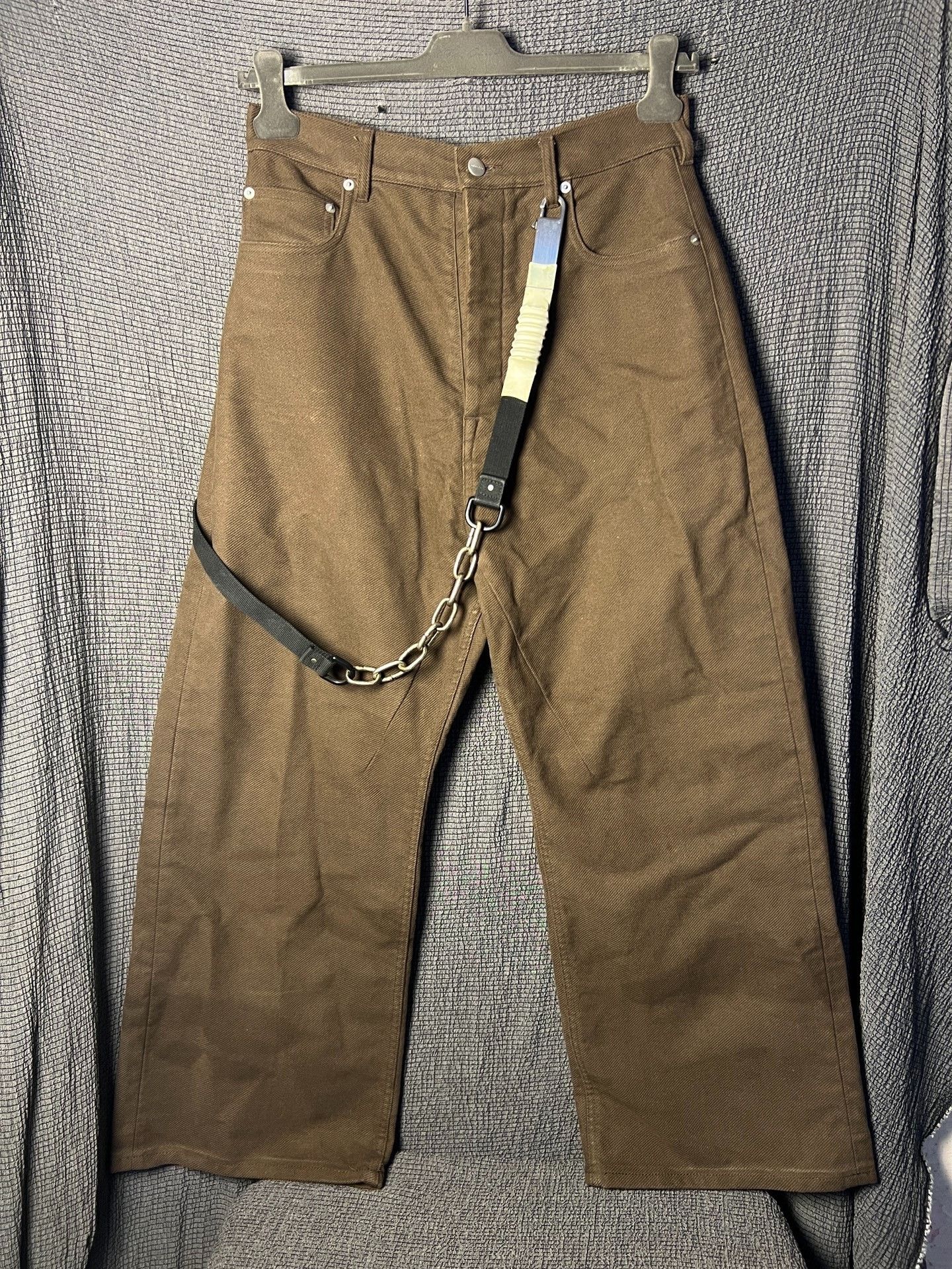 Rick Owens Rick Owens 23FW Geth Wide Leg Jeans Size US 32 / EU 48 - 1 Thumbnail