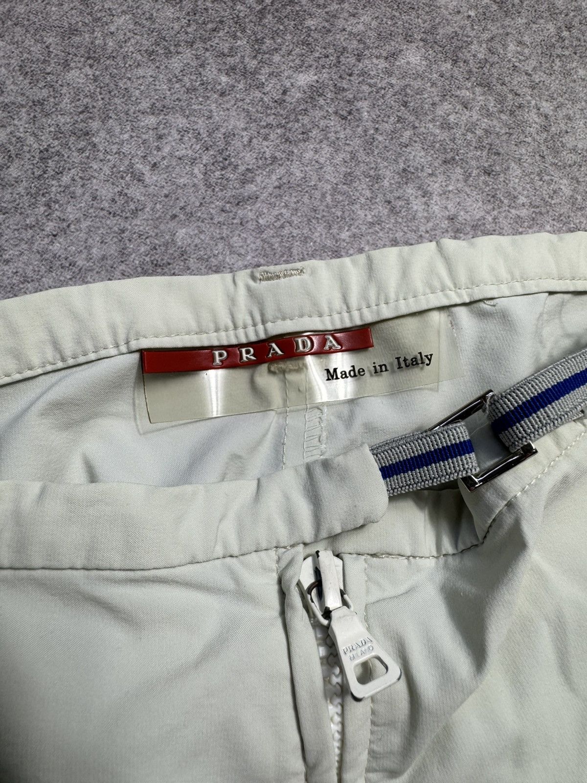 Prada Prada Sport Nylon Track Pants 2000s Archived Red Tab trouser Size US 31 - 8 Thumbnail