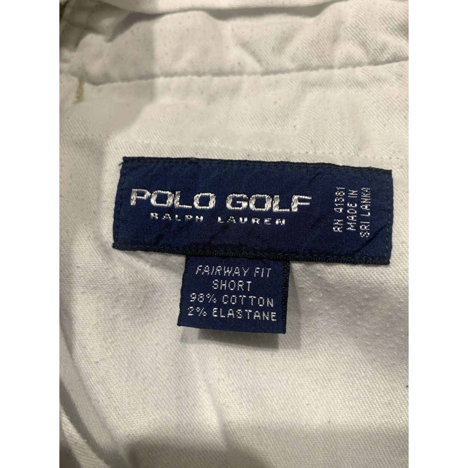 Polo Ralph Lauren VINTAGE Polo Ralph Lauren Golf Shorts Mens 35 Casual Chino Fold-Front Pleated Khaki 100% Cotton Size US S / EU 44-46 / 1 - 7 Thumbnail