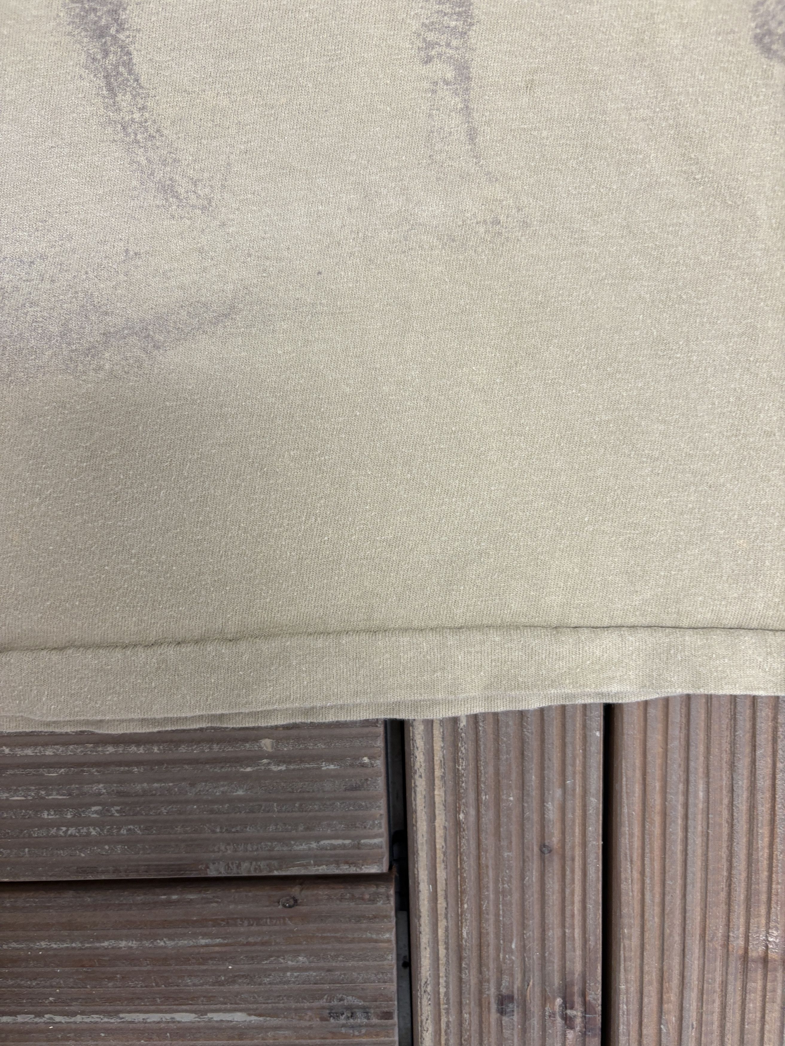 Vintage Zebra & Giraffe Big Print Vintage Beige T-Shirt Tee Size US XXL / EU 58 / 5 - 6 Thumbnail