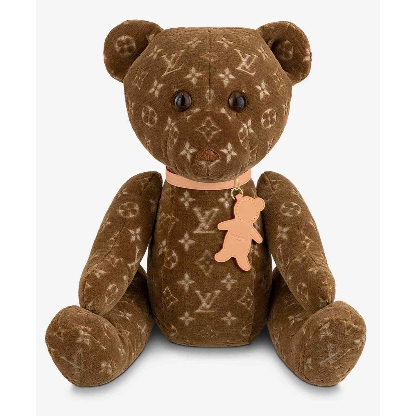 Louis Vuitton Louis Vuitton Doudou Teddy Velour Logo Rare 2005 2020 GI0627 Size ONE SIZE - 1 Thumbnail