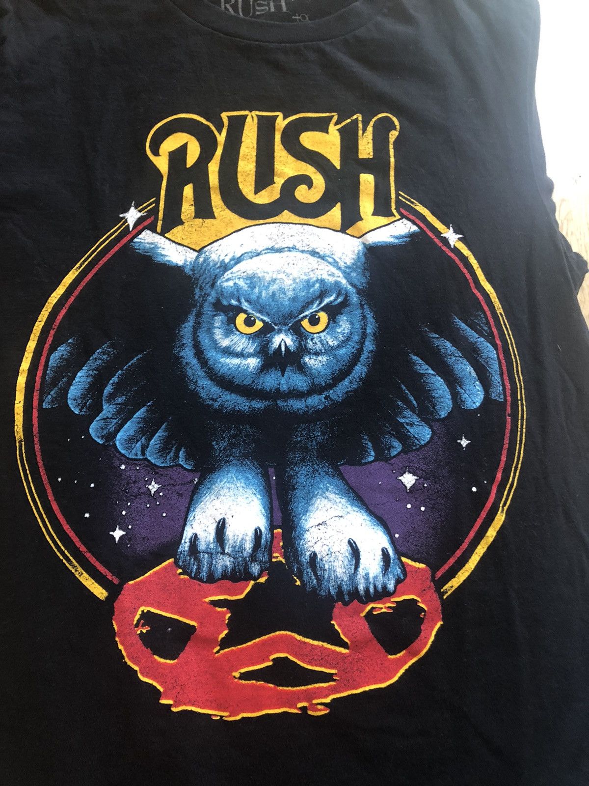 Other × Vintage RUSH OWL VINTAGE DESIGN PRINT TEE SHIRT Size US S / EU 44-46 / 1 - 2 Thumbnail