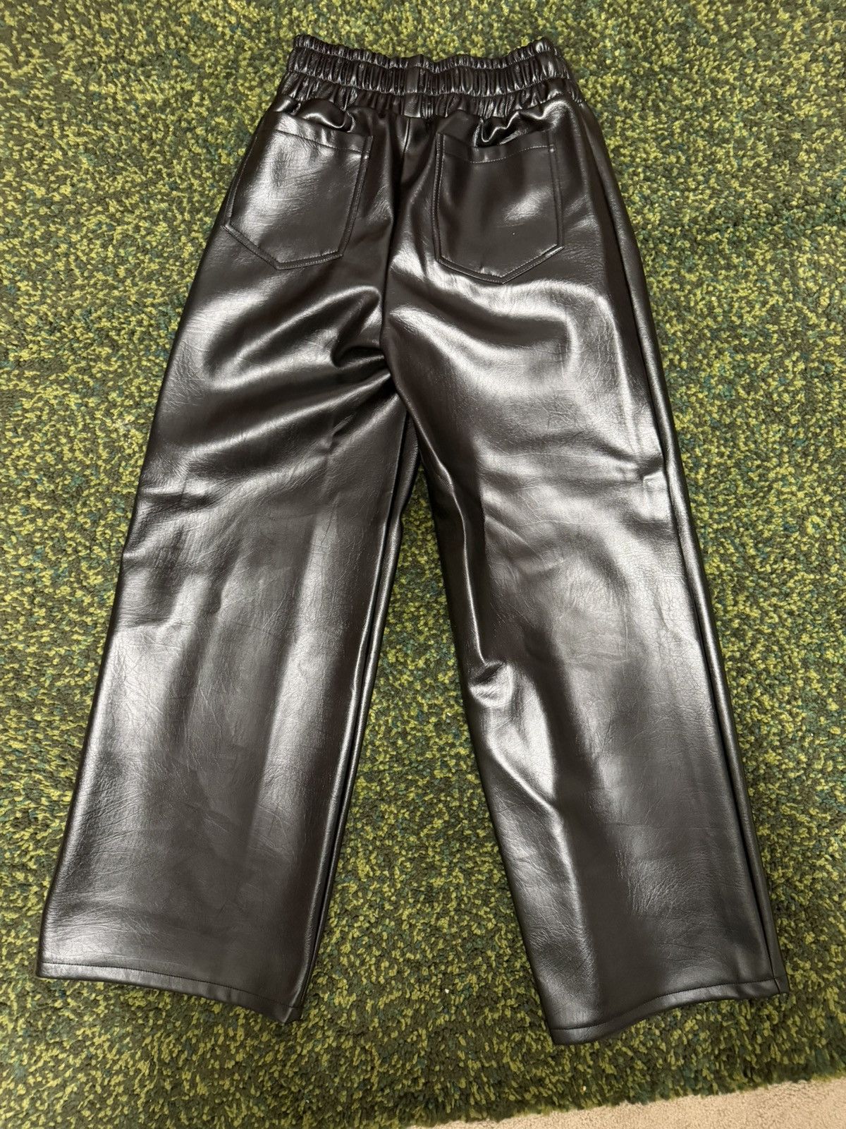 Other Black Waxed Pants Size US 36 / EU 52 - 3 Thumbnail