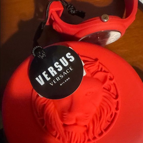 Versus Versace Women's Fire Island Sunray Silicone Strap Watch, 39mm Red Size ONE SIZE - 6 Thumbnail