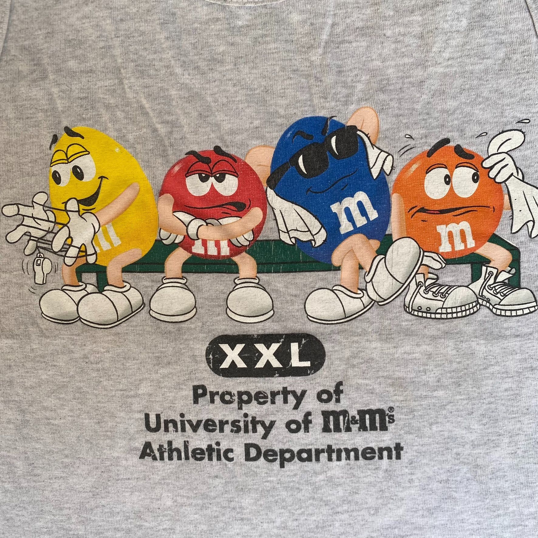 Vintage Vintage 90s M&M's Athletic Dept. Tank Funny Candy Humor Tee Size US S / EU 44-46 / 1 - 3 Thumbnail