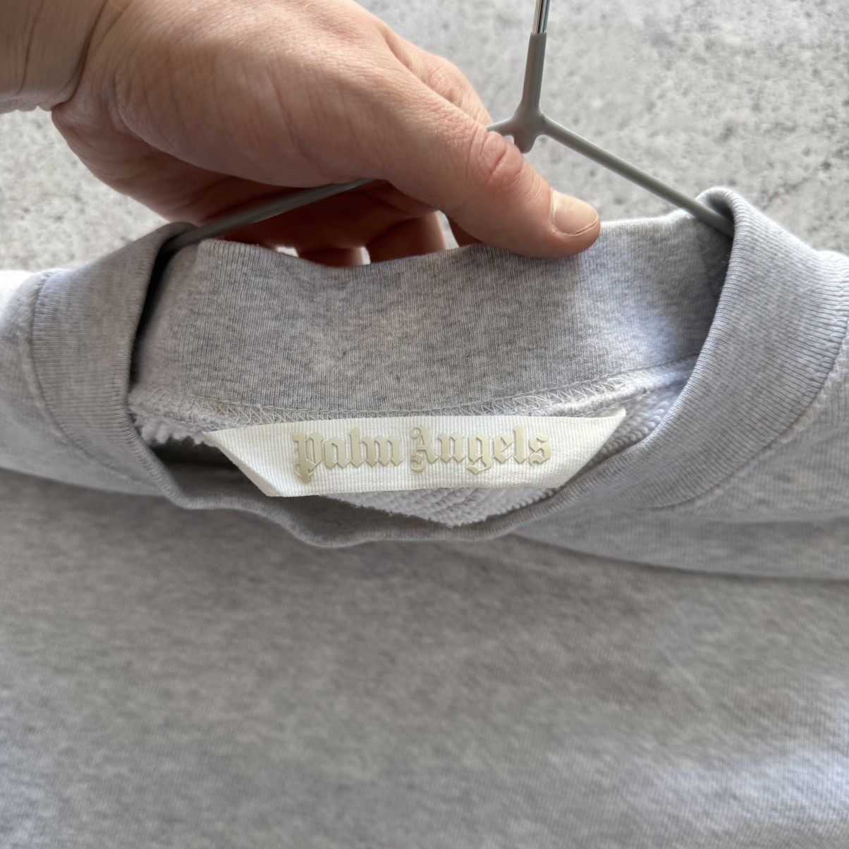 Palm Angels Palm Angels Big Logo Boxy Oversized Fit Sweatshirt Size US XL / EU 56 / 4 - 6 Thumbnail